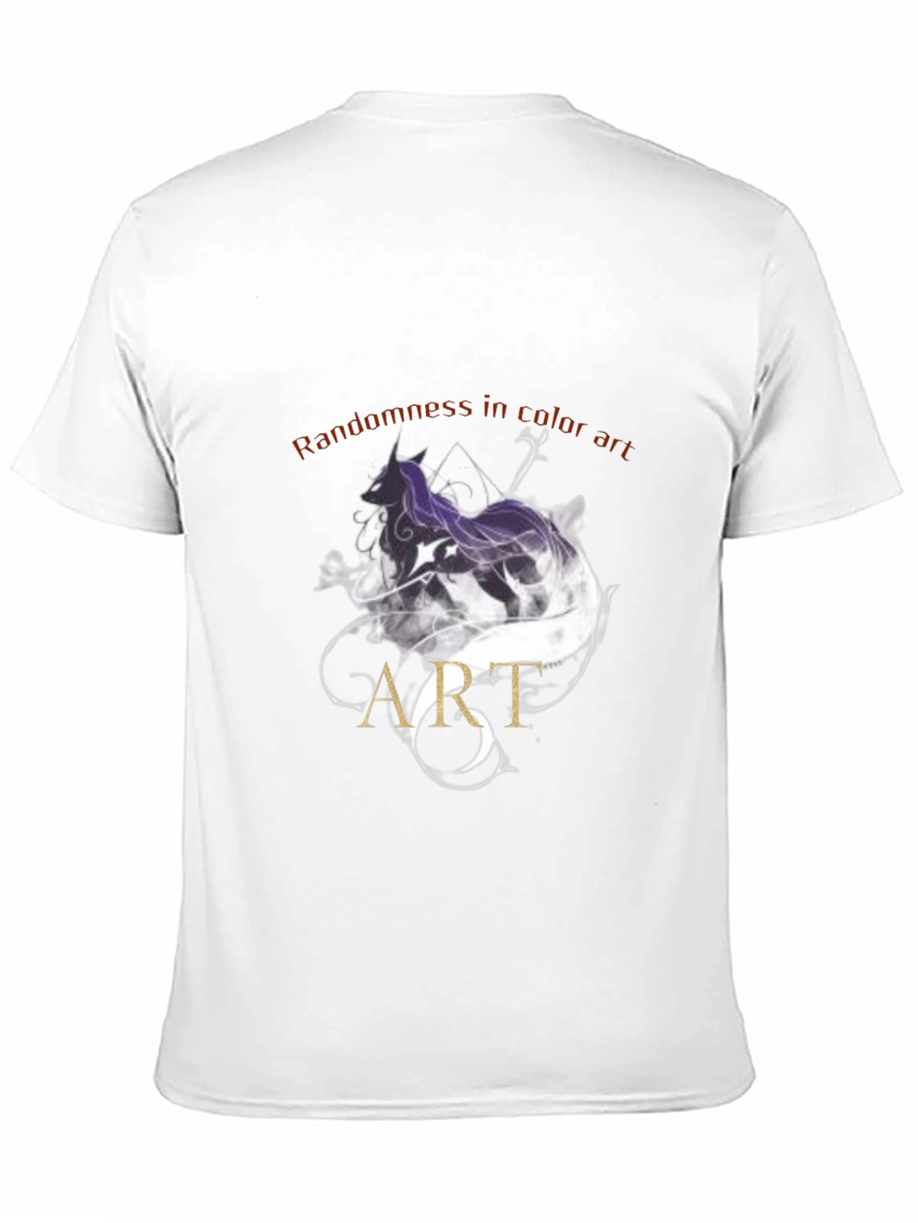 Abstract Art Graphic Tee - Mens Black T-Shirt