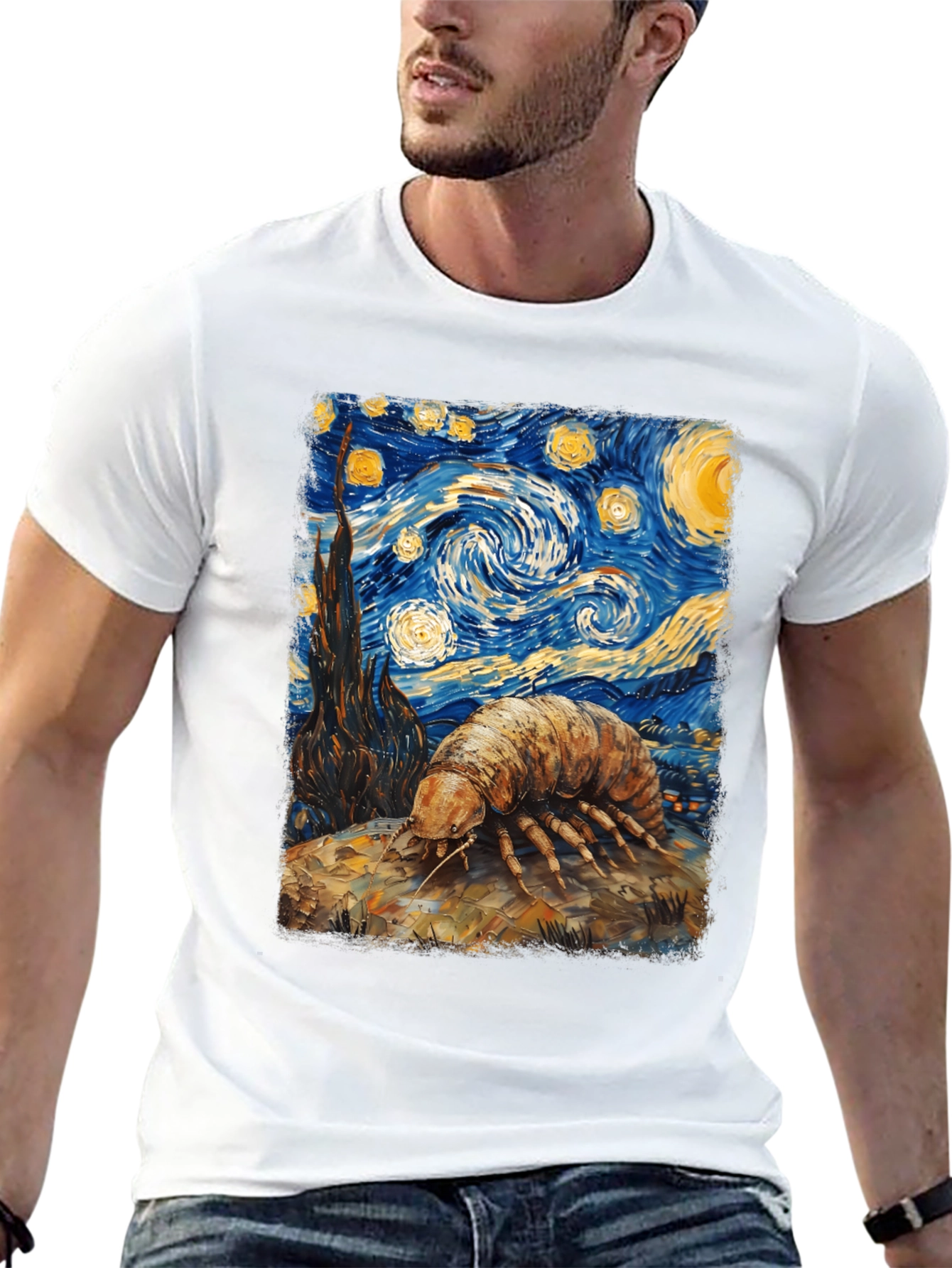 Starry Night Isopod T-Shirt