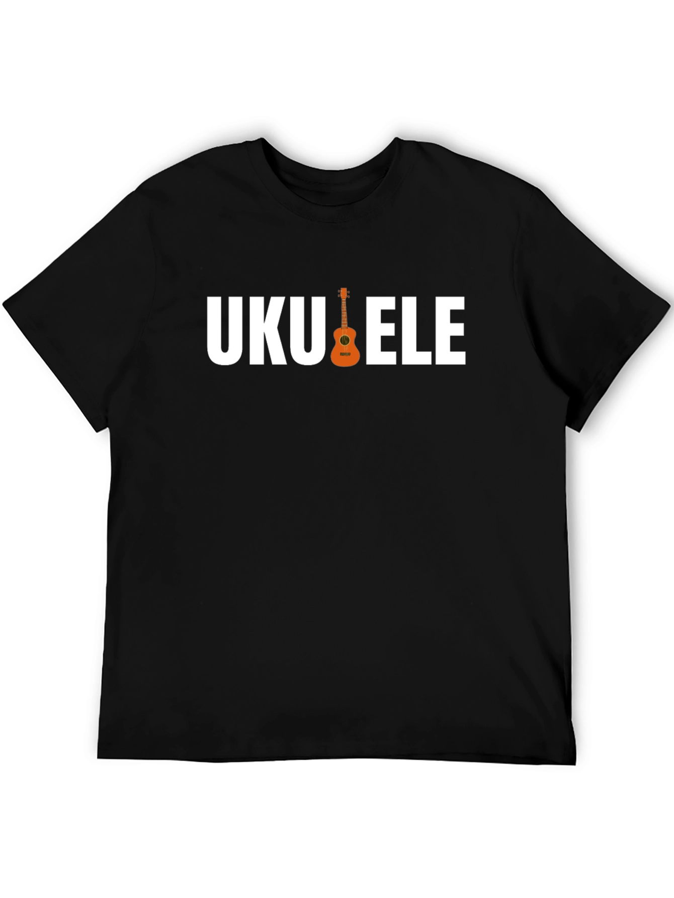 Ukulele Graphic T-Shirt - Music Lover Tee