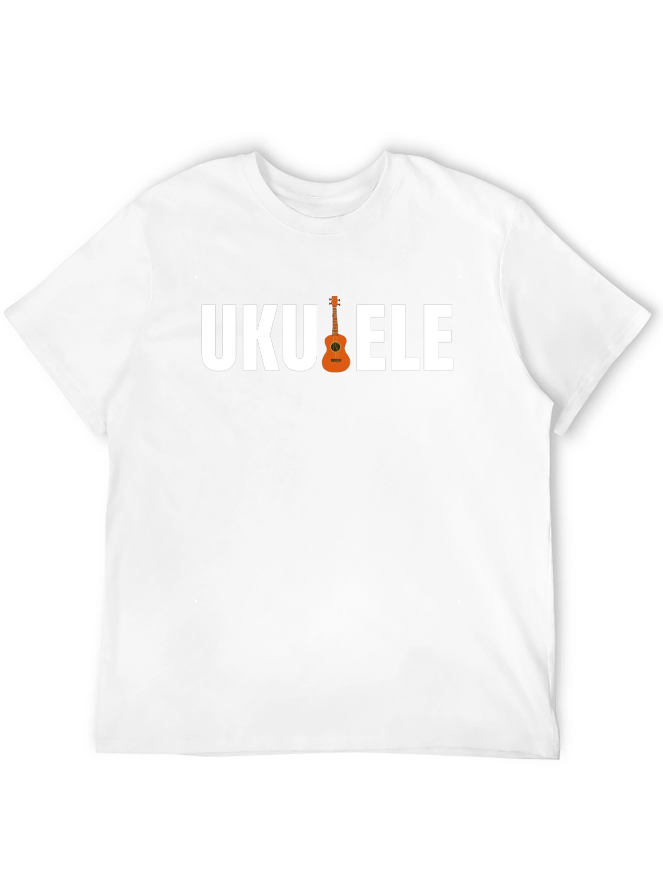 Ukulele Graphic T-Shirt - Music Lover Tee
