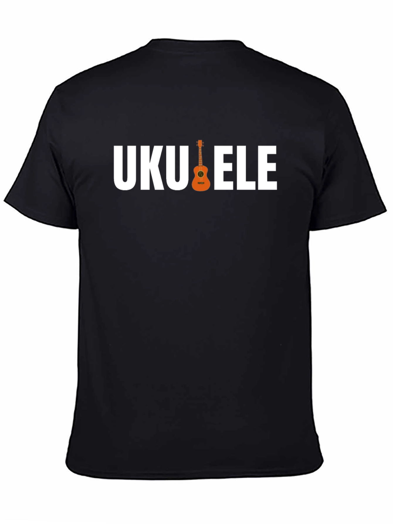 Ukulele Graphic T-Shirt - Music Lover Tee