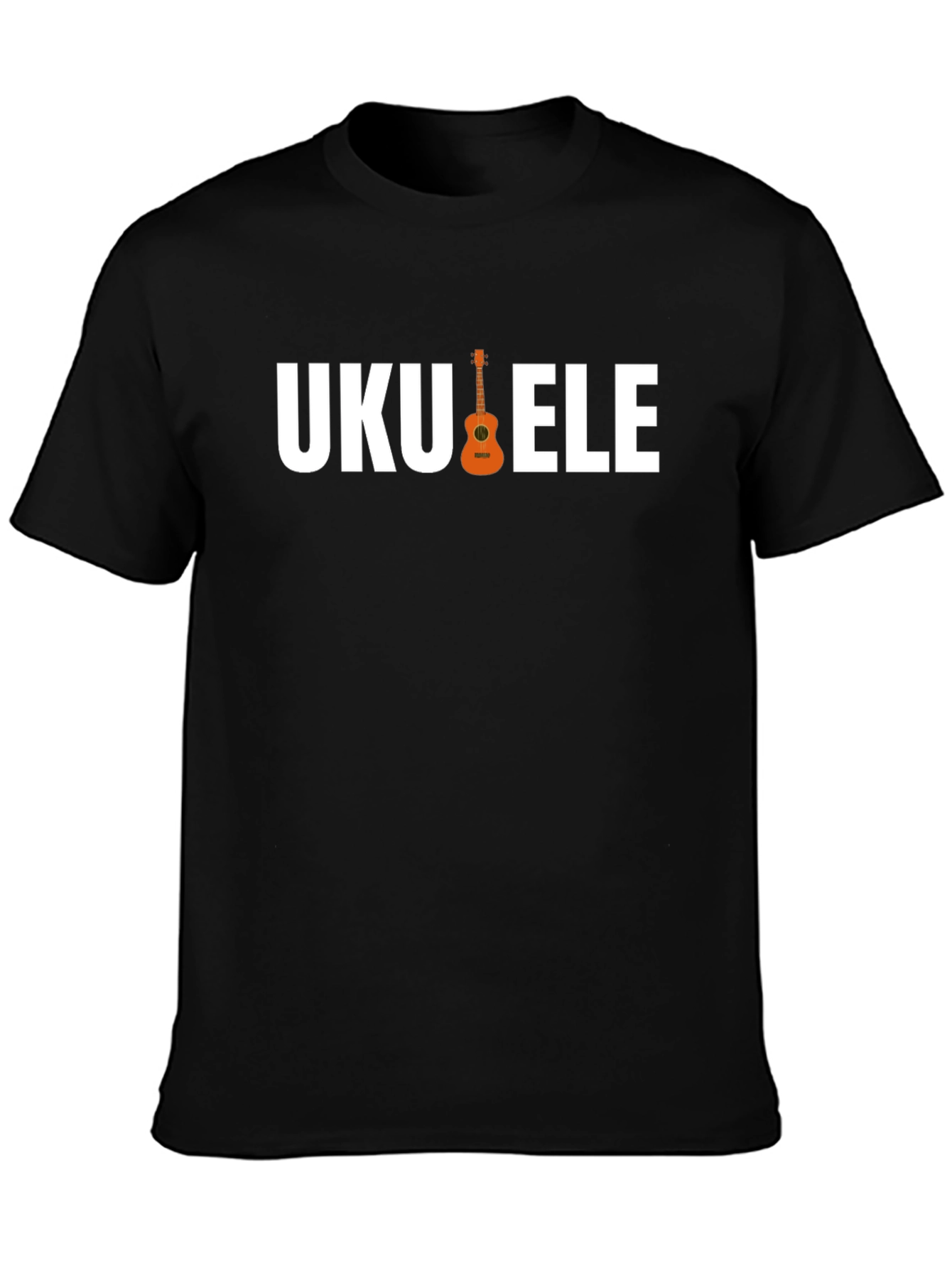 Ukulele Graphic T-Shirt - Music Lover Tee