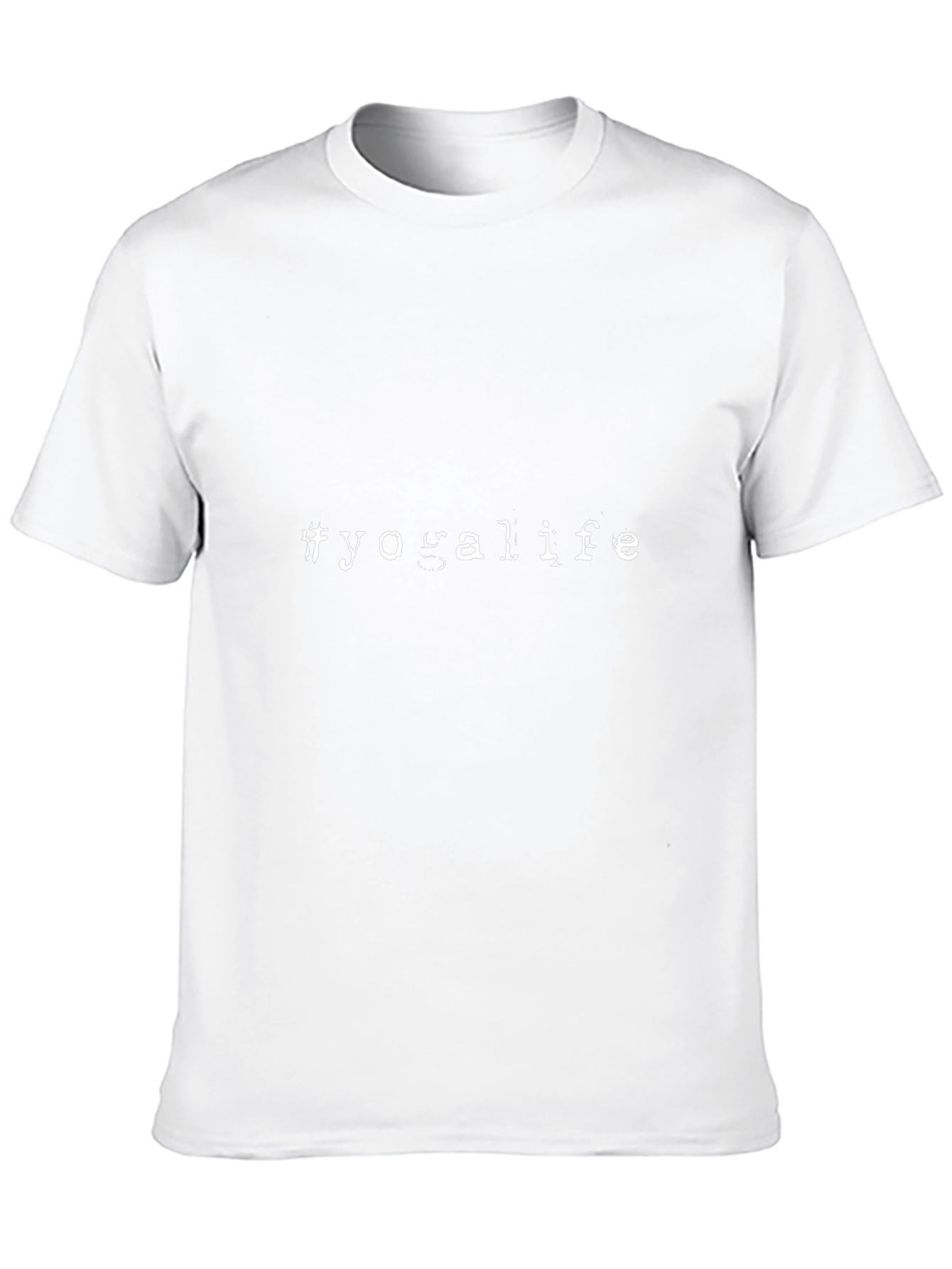 Yoga Life Black T-Shirt - Relaxed Fit
