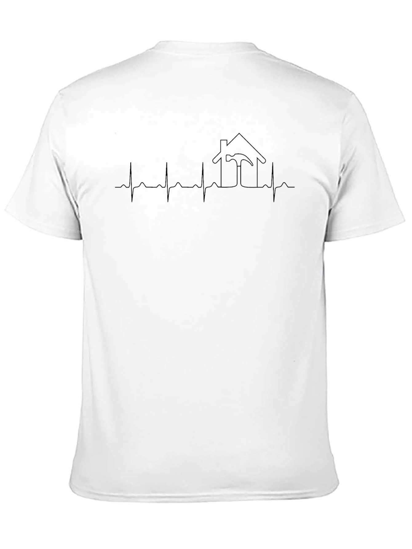 Heartbeat House Builder T-Shirt - Black
