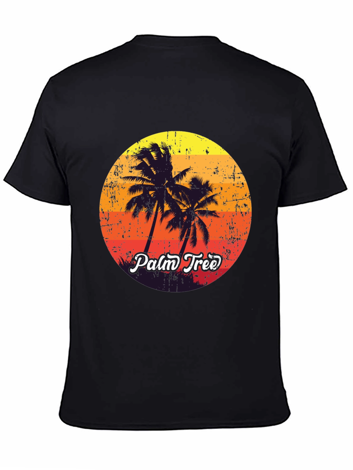 Retro Palm Tree Graphic Tee