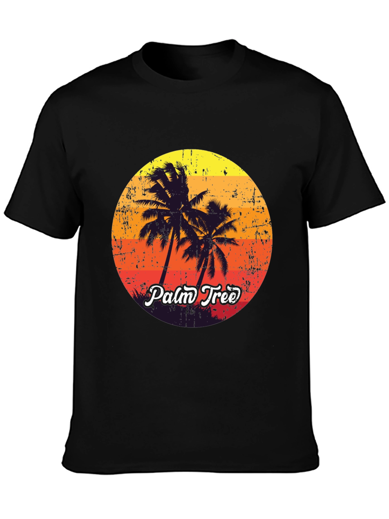 Retro Palm Tree Graphic Tee