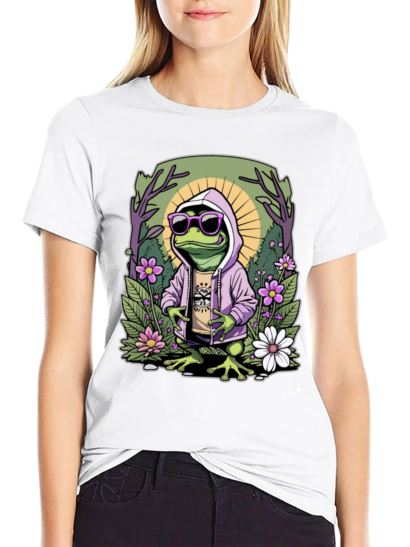 Cool Frog Graphic Tee