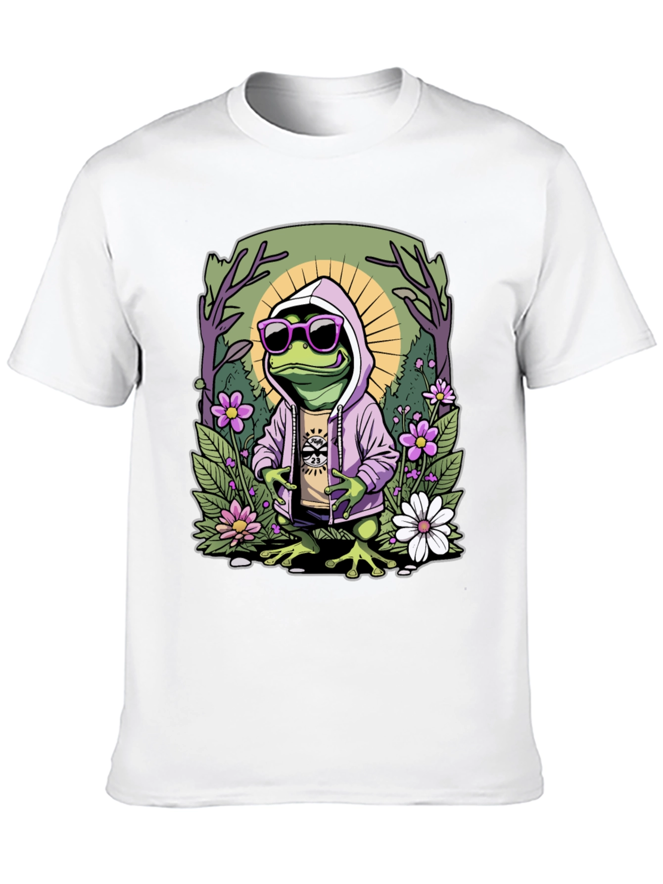 Cool Frog Graphic Tee