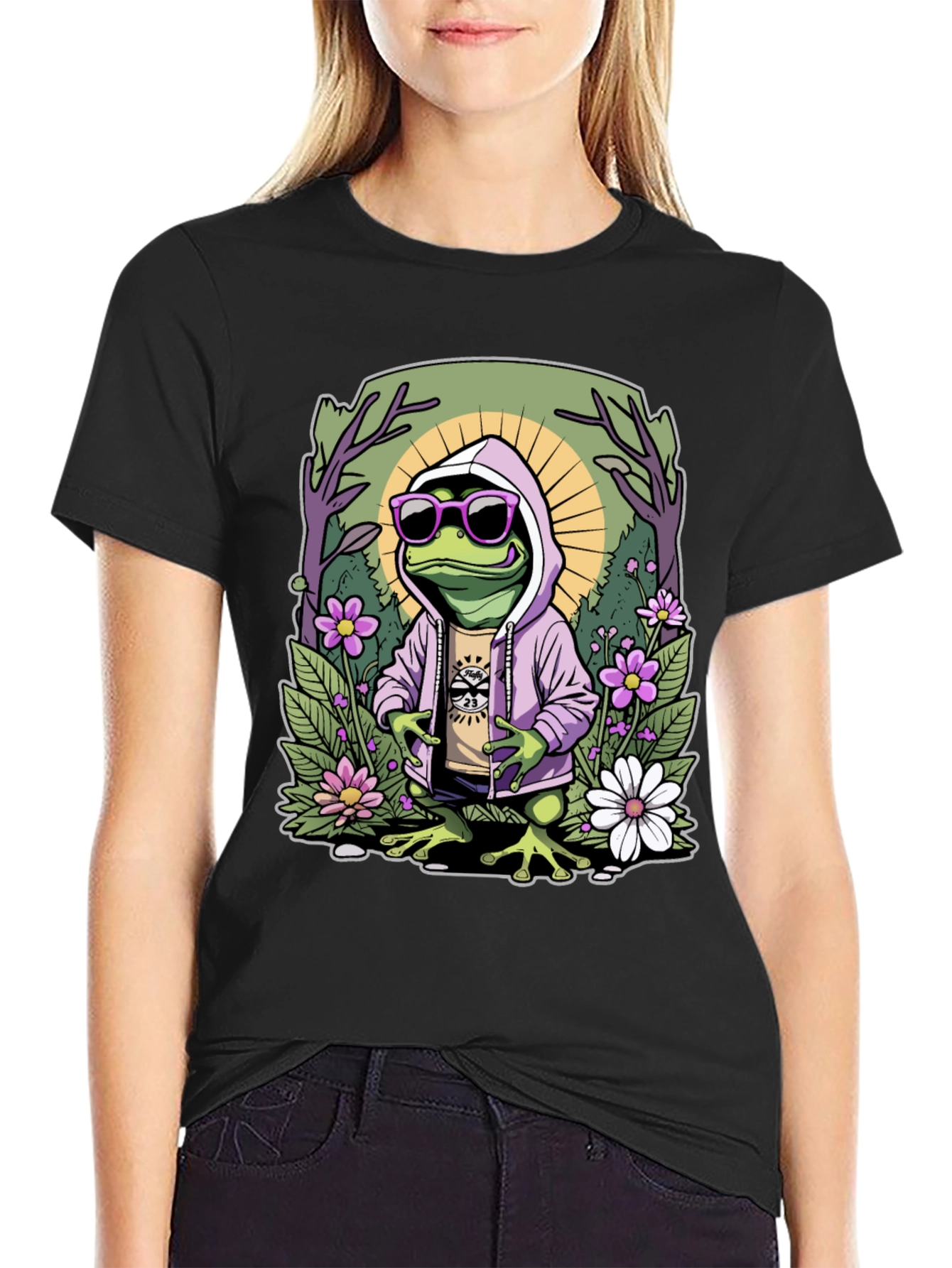 Cool Frog Graphic Tee