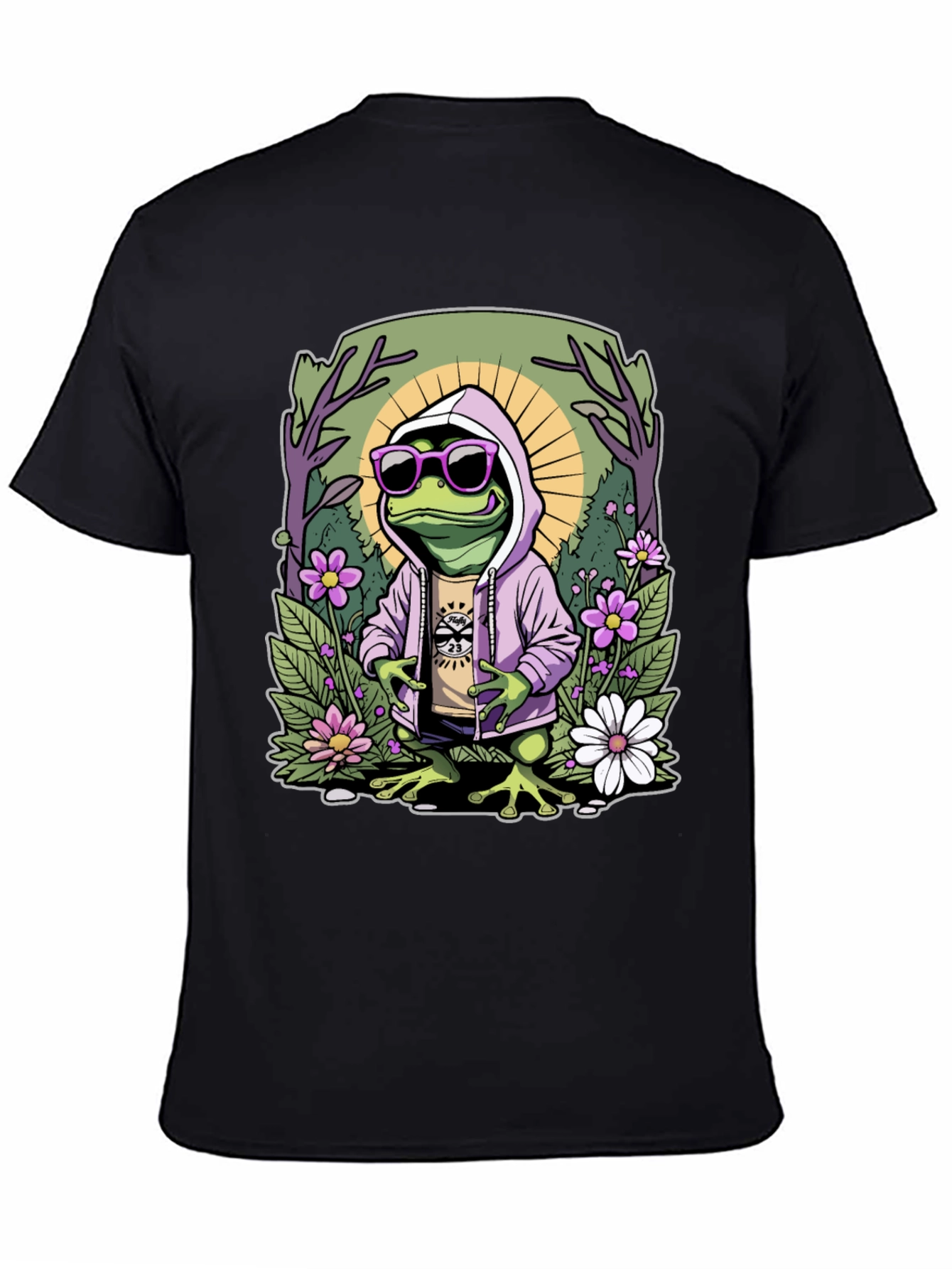 Cool Frog Graphic Tee