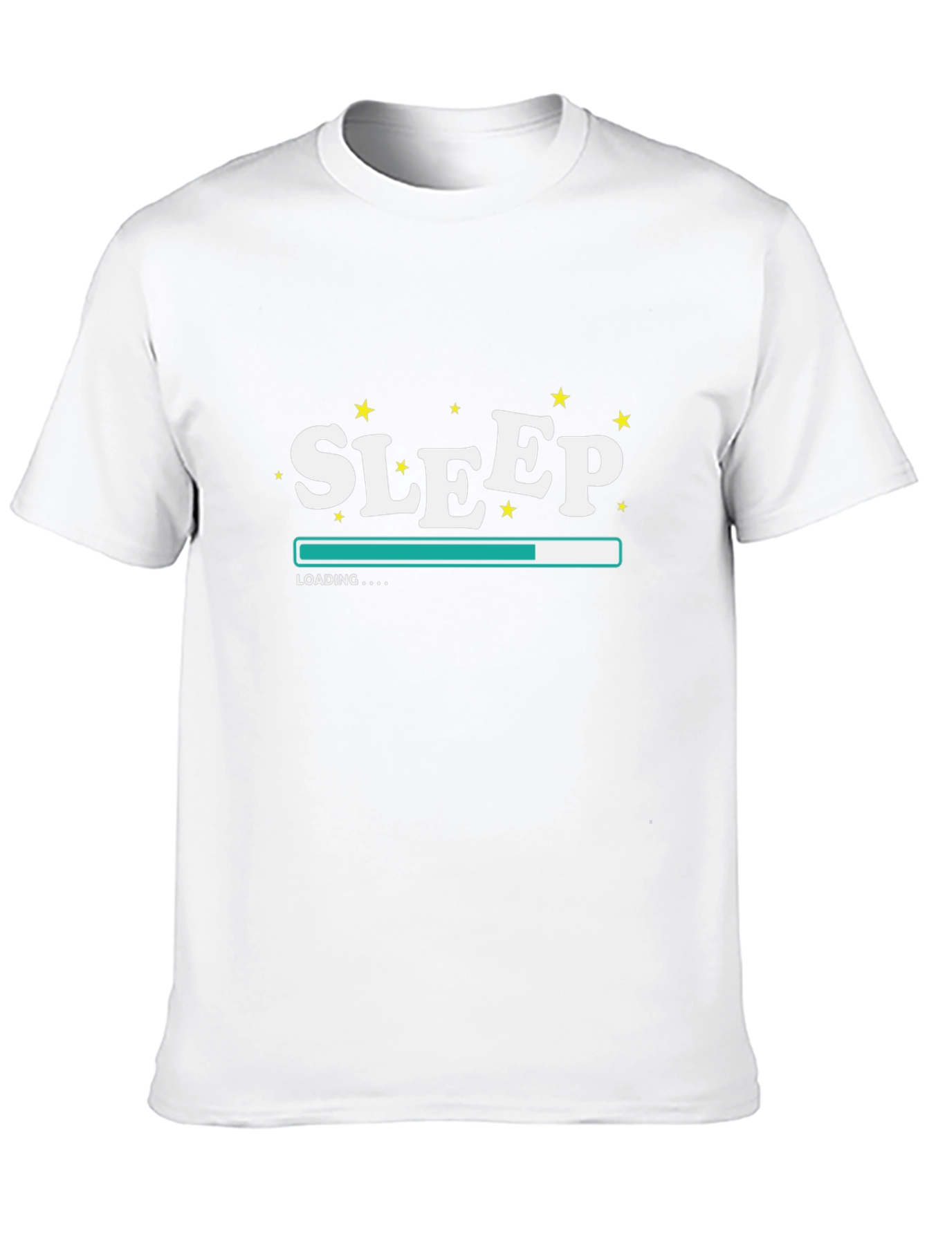 Sleep Loading Graphic Tee - Black
