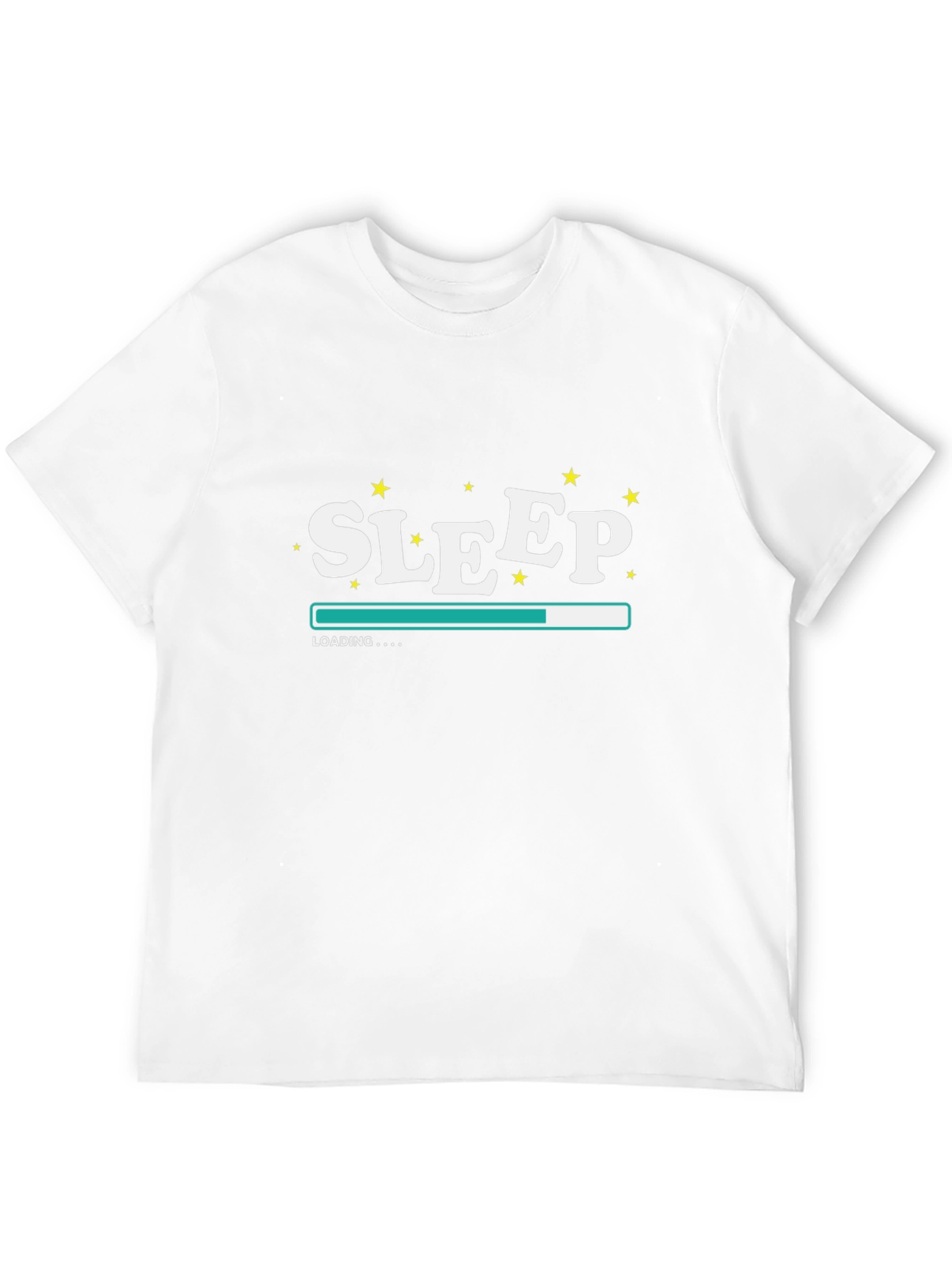 Sleep Loading Graphic Tee - Black