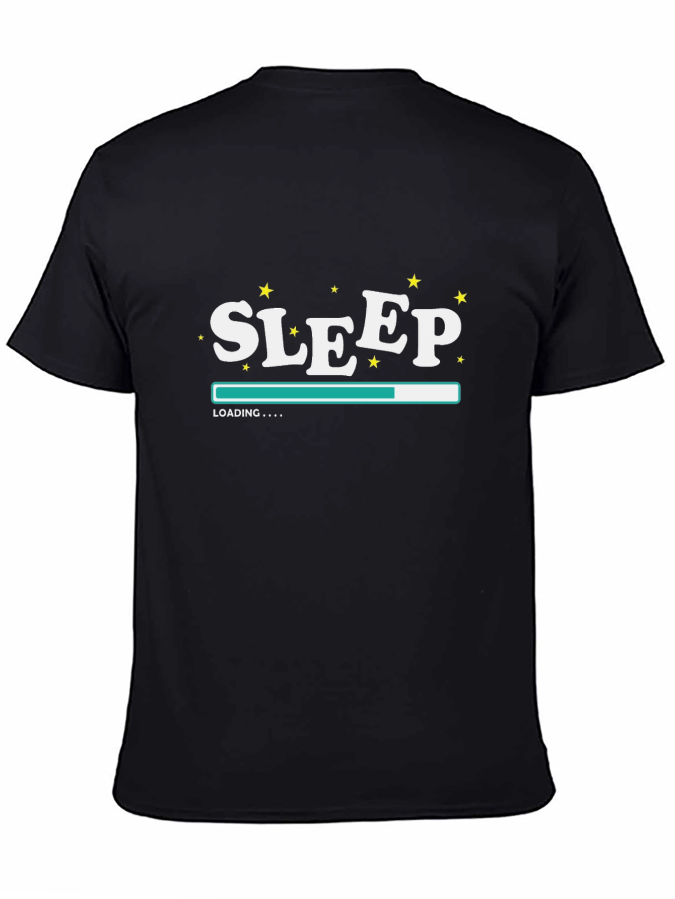 Sleep Loading Graphic Tee - Black