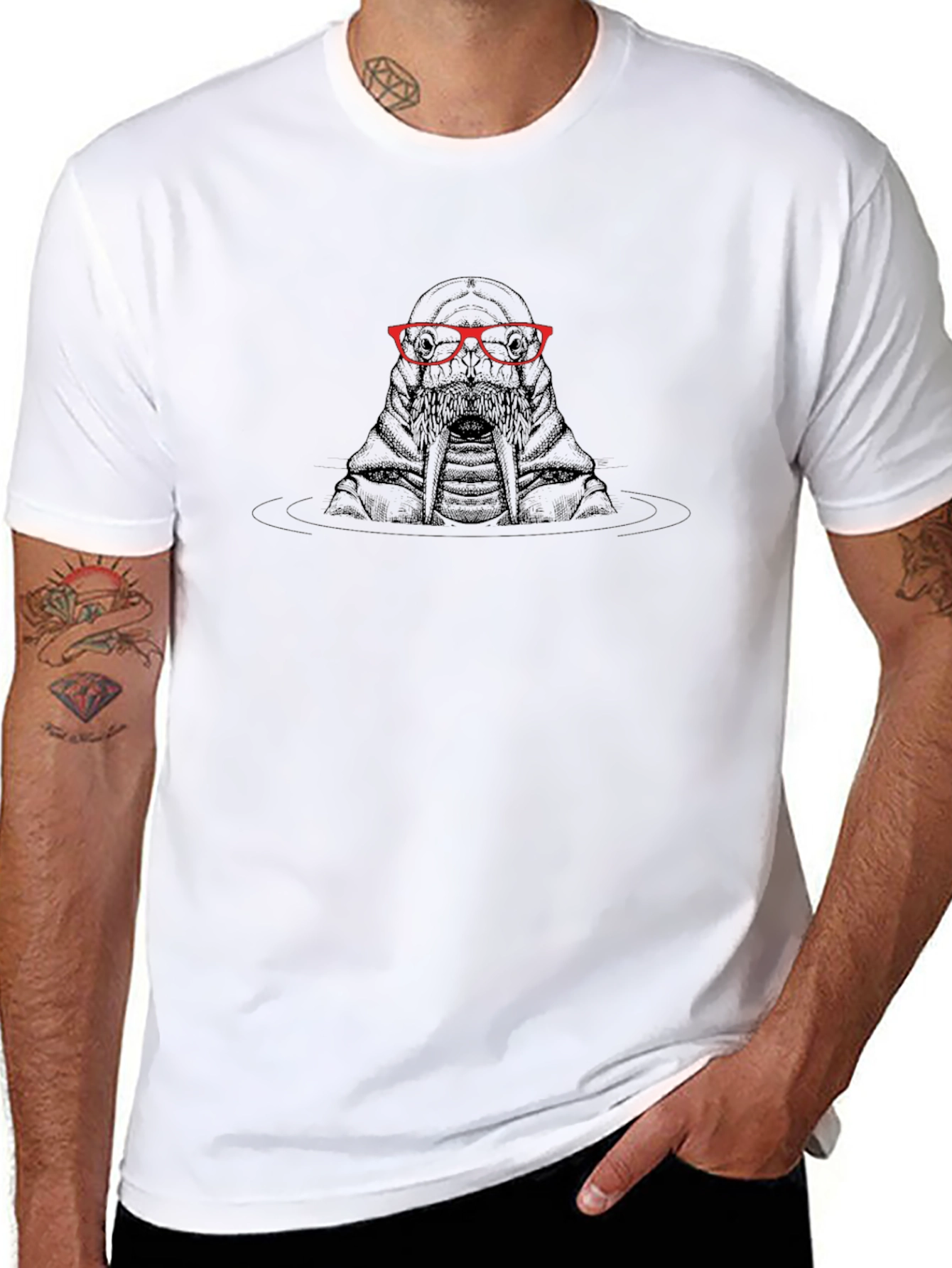 Cool Walrus Graphic Tee