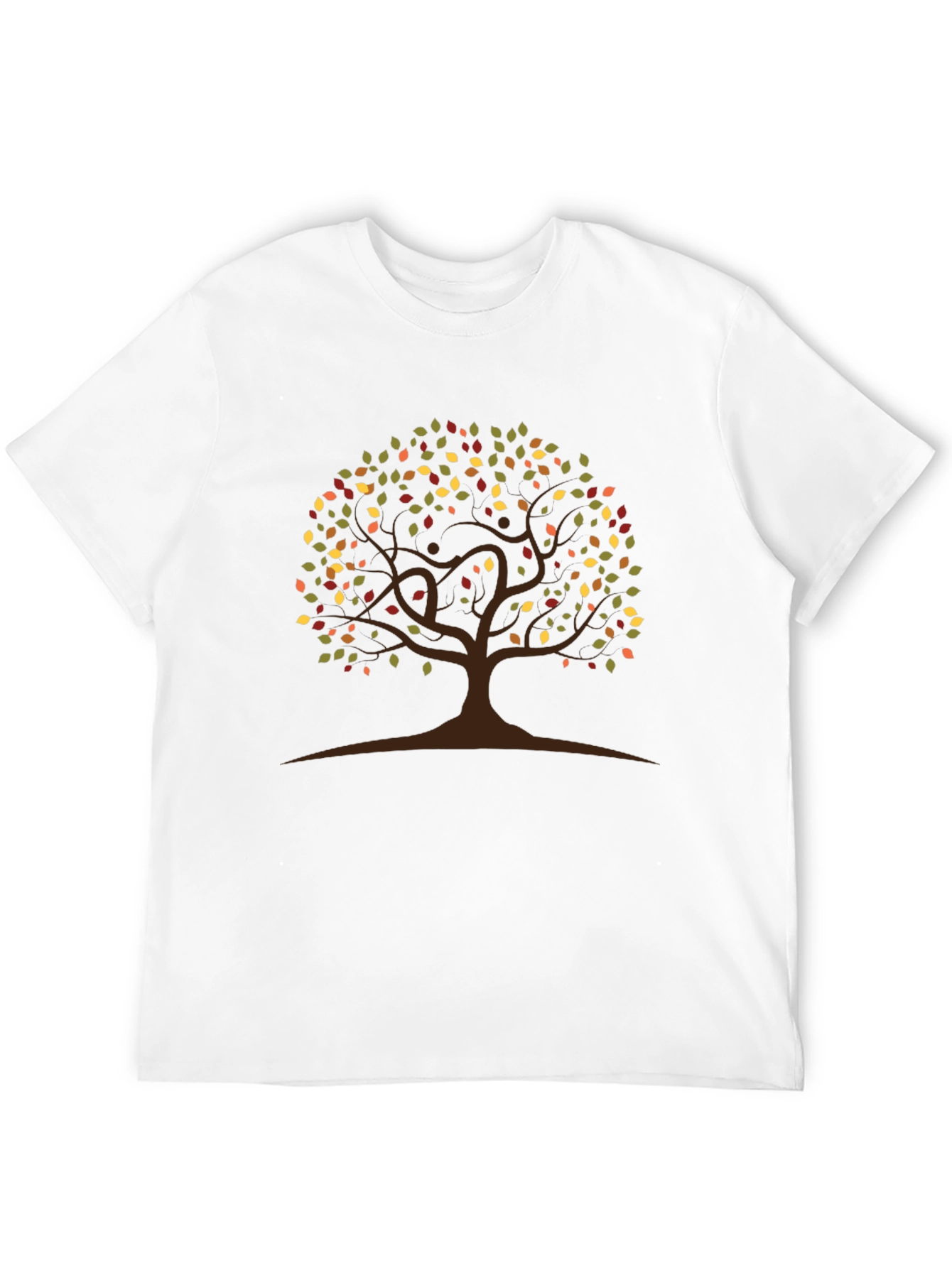 Fall Tree Graphic Tee - Nature Inspired Design