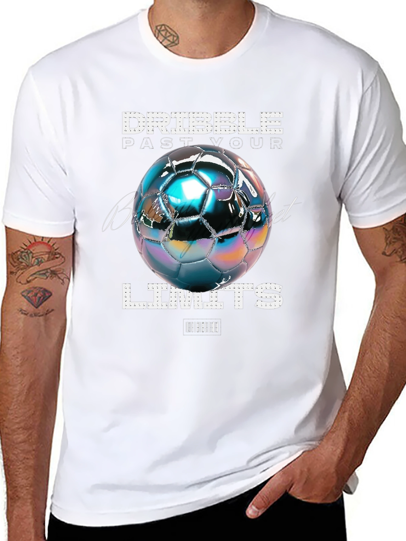 Dribble Past Your Limits Graphic T-Shirt