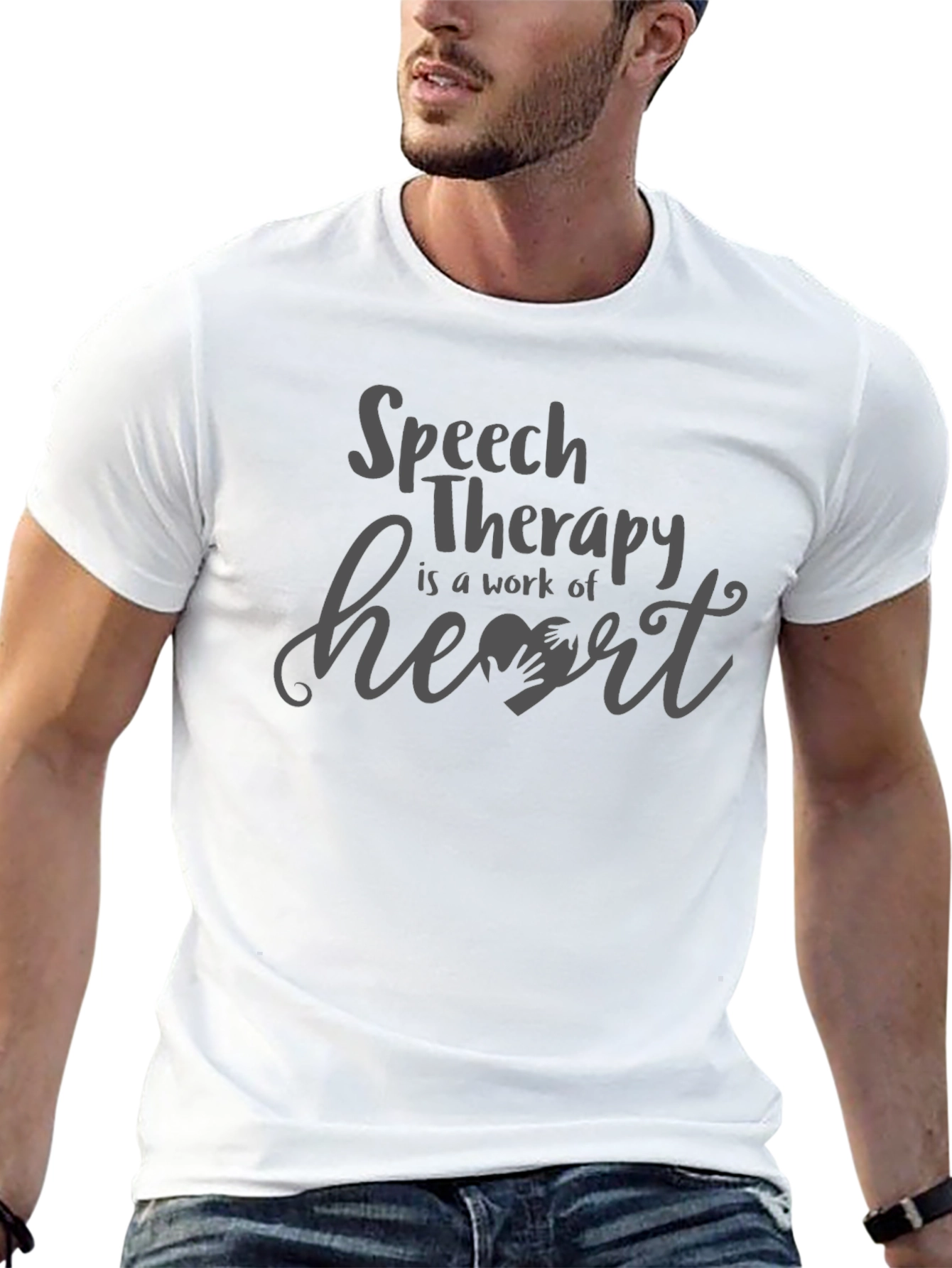 Speech Therapy Heart T-Shirt