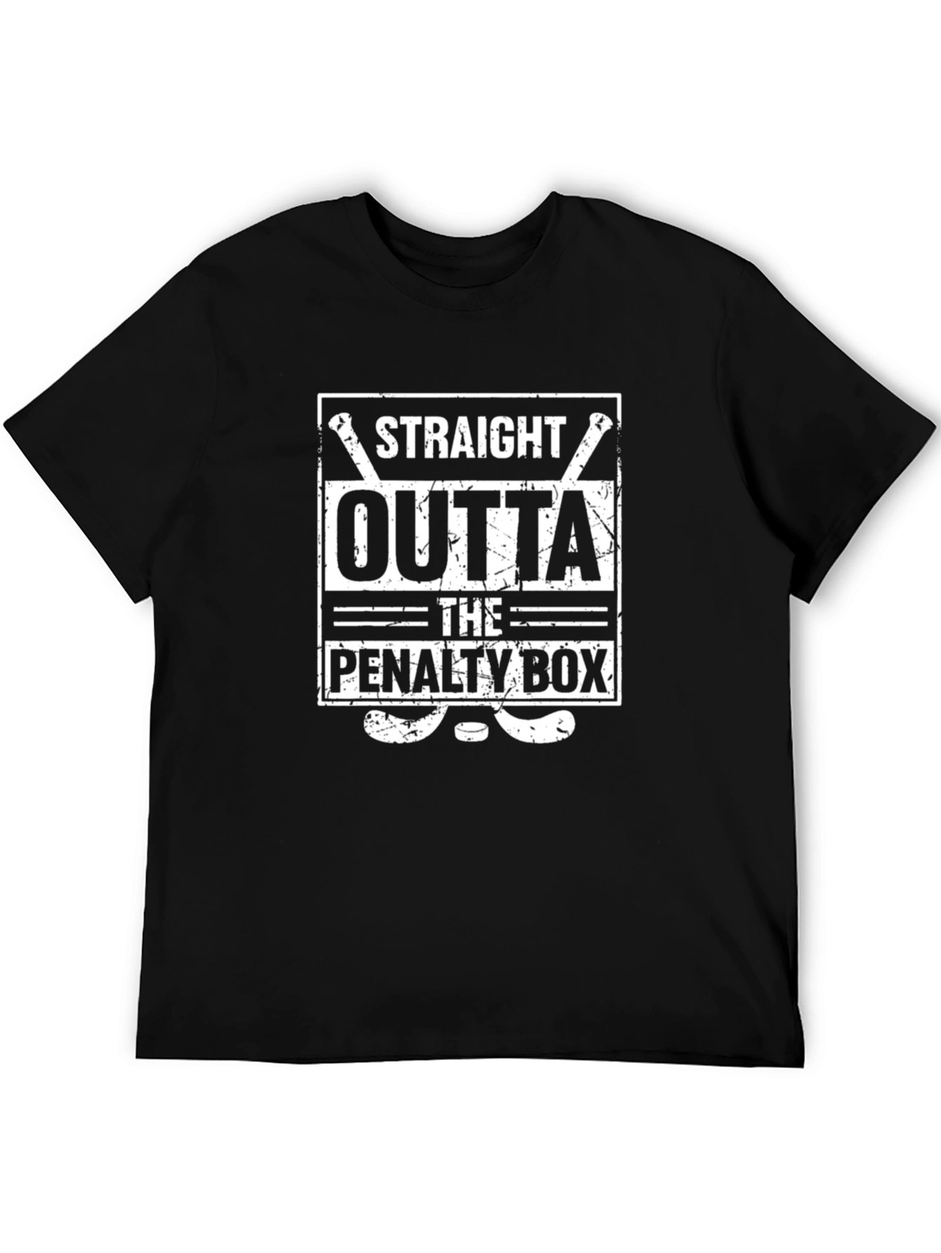 Straight Outta the Penalty Box Hockey T-Shirt