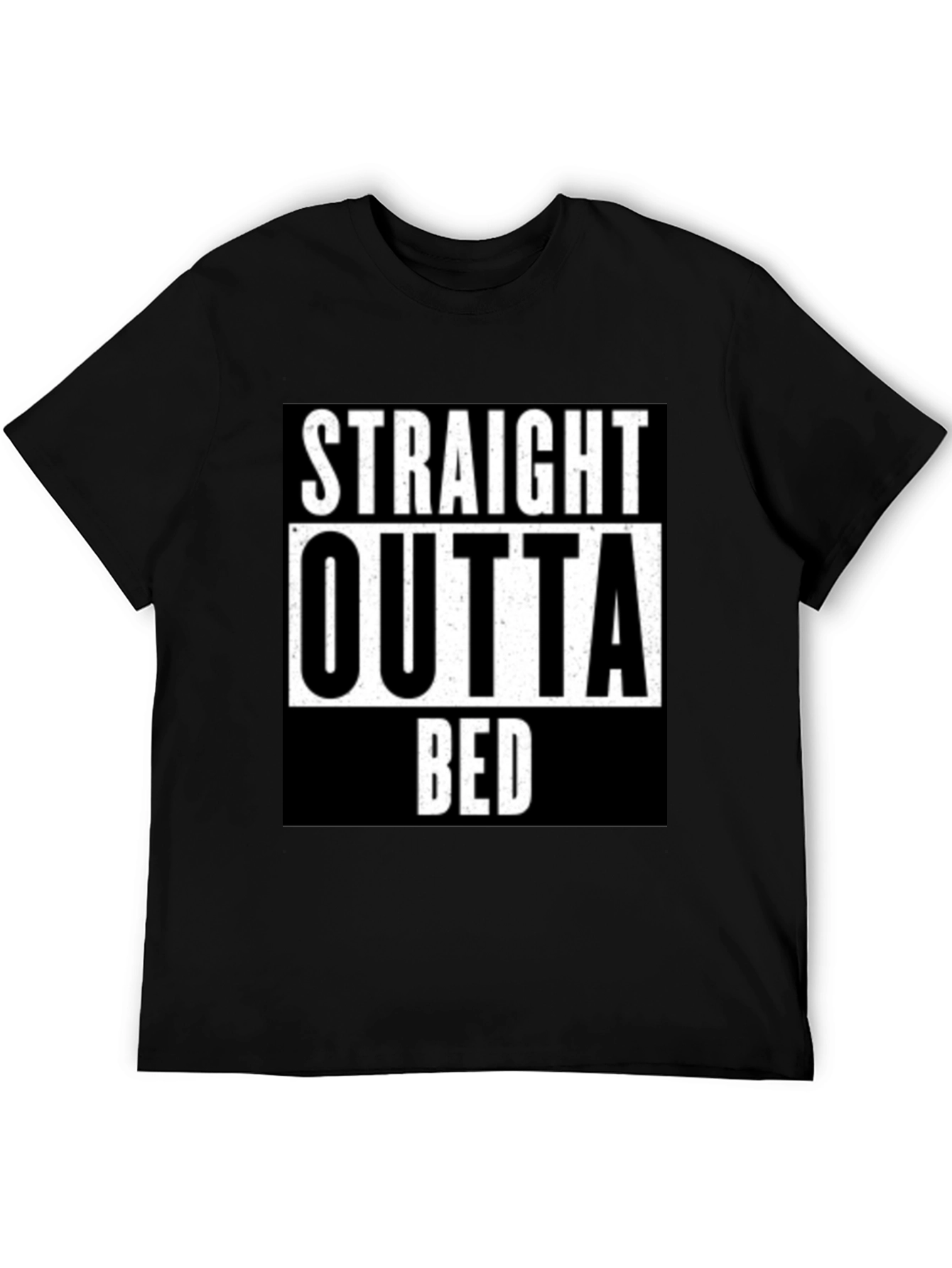 Straight Outta Bed Graphic Tee - Relaxed Fit