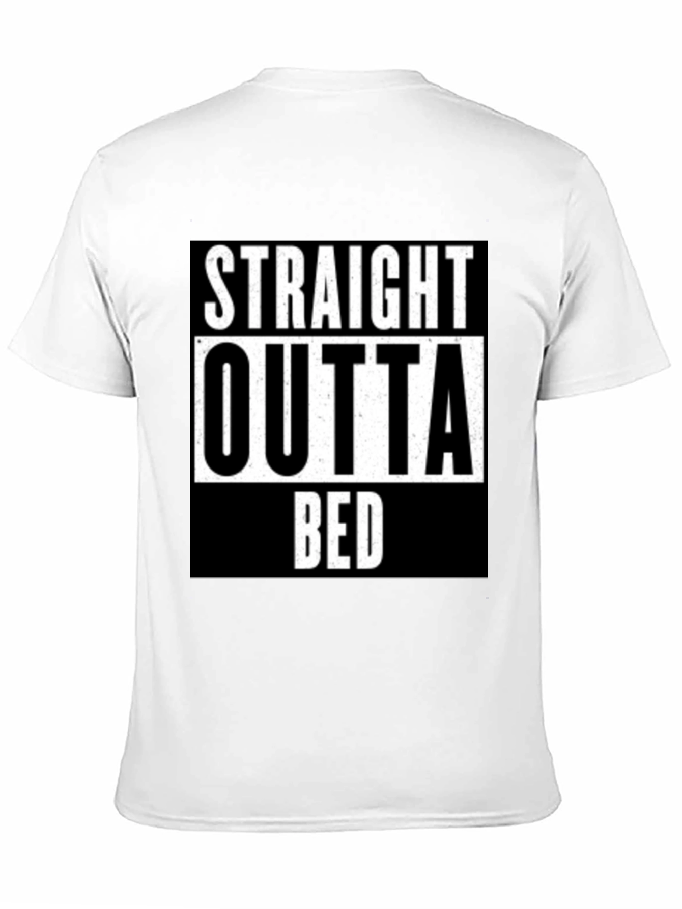 Straight Outta Bed Graphic Tee - Relaxed Fit