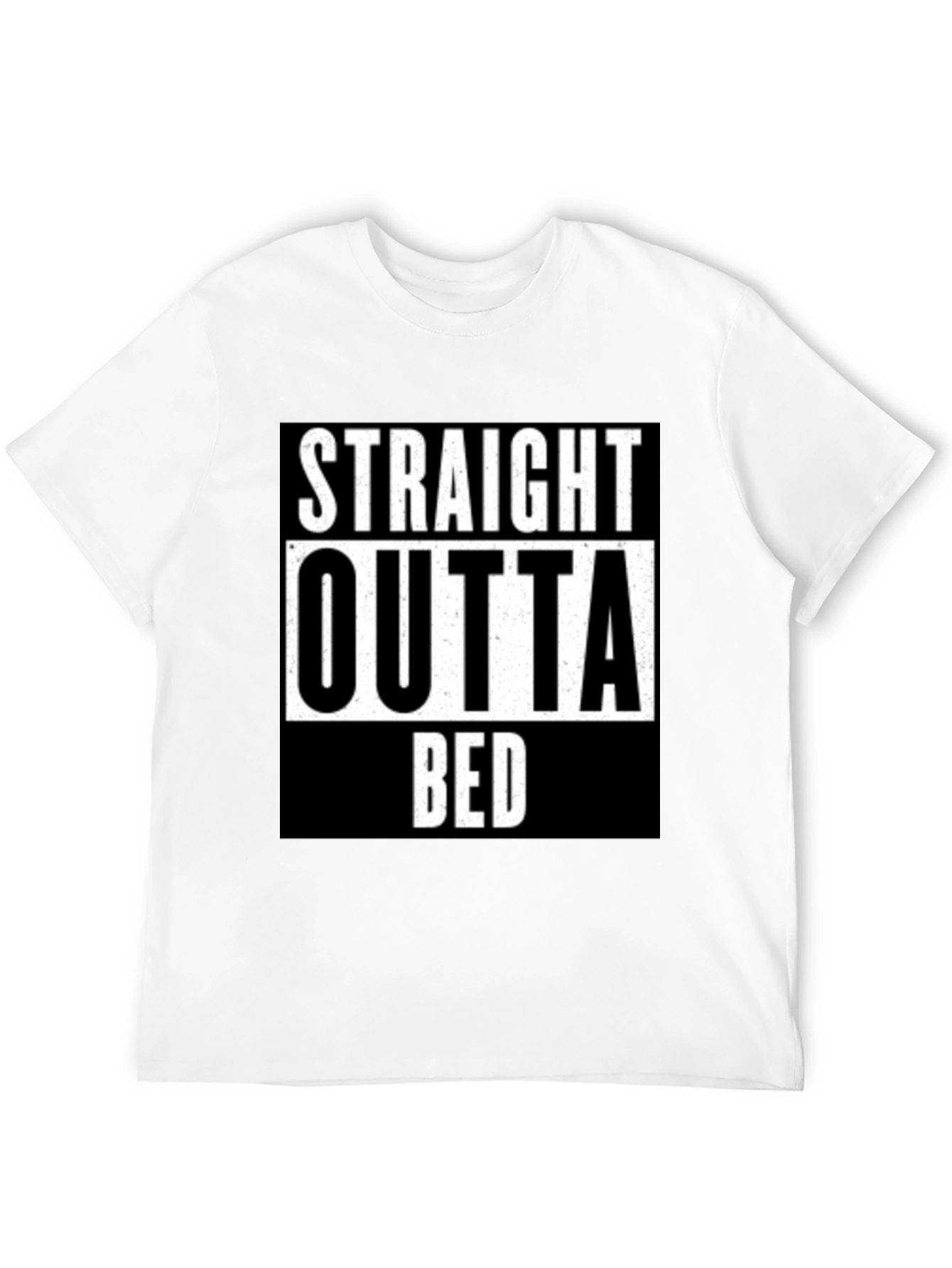 Straight Outta Bed Graphic Tee - Relaxed Fit
