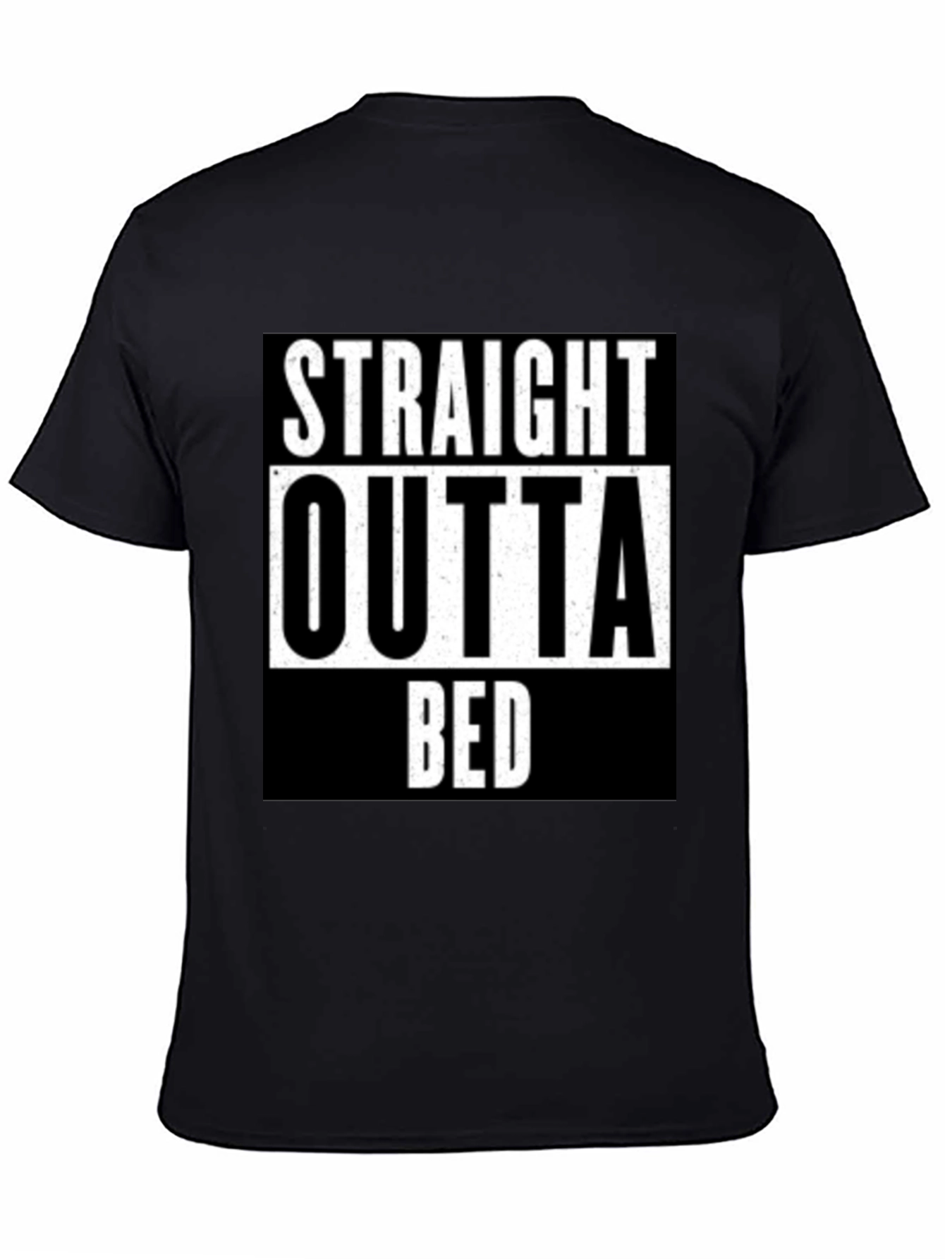 Straight Outta Bed Graphic Tee - Relaxed Fit