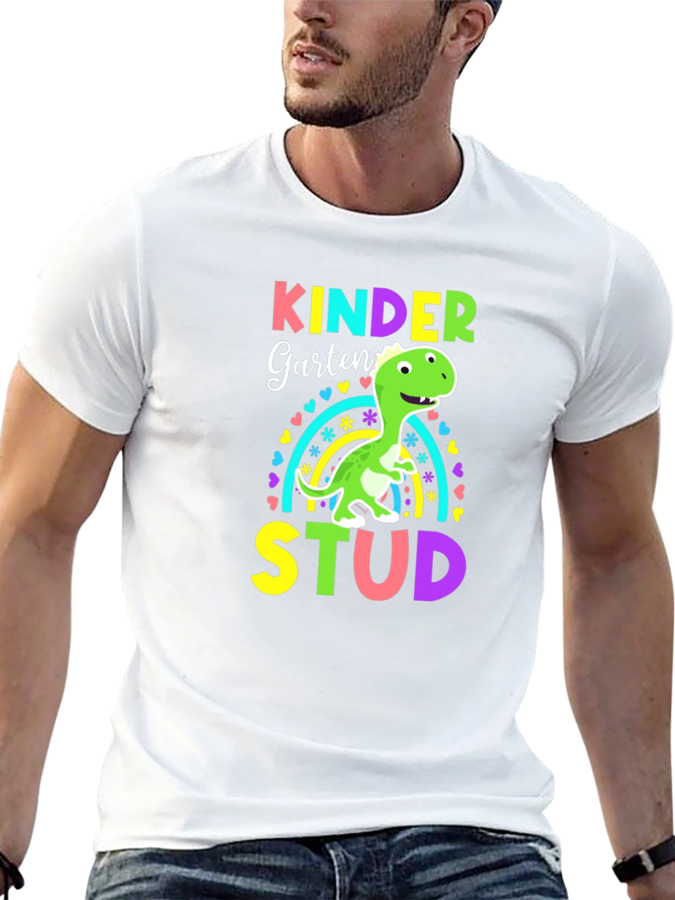 Kindergarten Stud Dinosaur T-Shirt