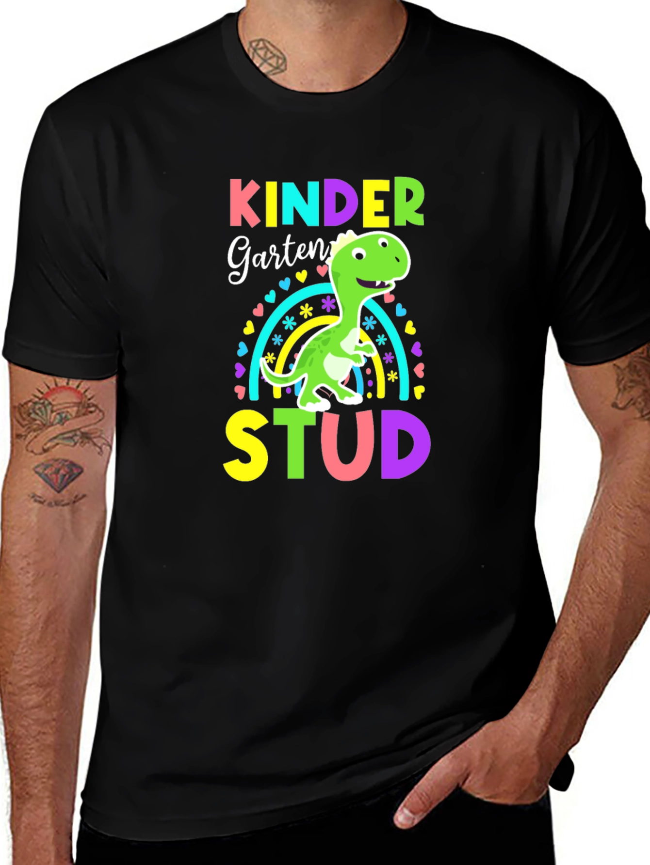 Kindergarten Stud Dinosaur T-Shirt