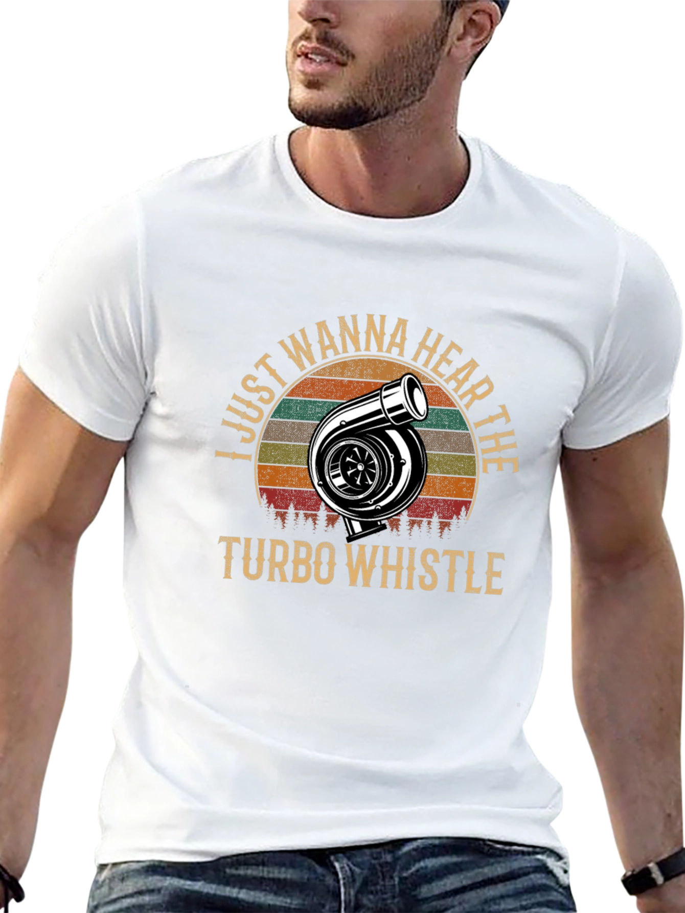 Turbo Whistle T-Shirt: Car Enthusiast Tee