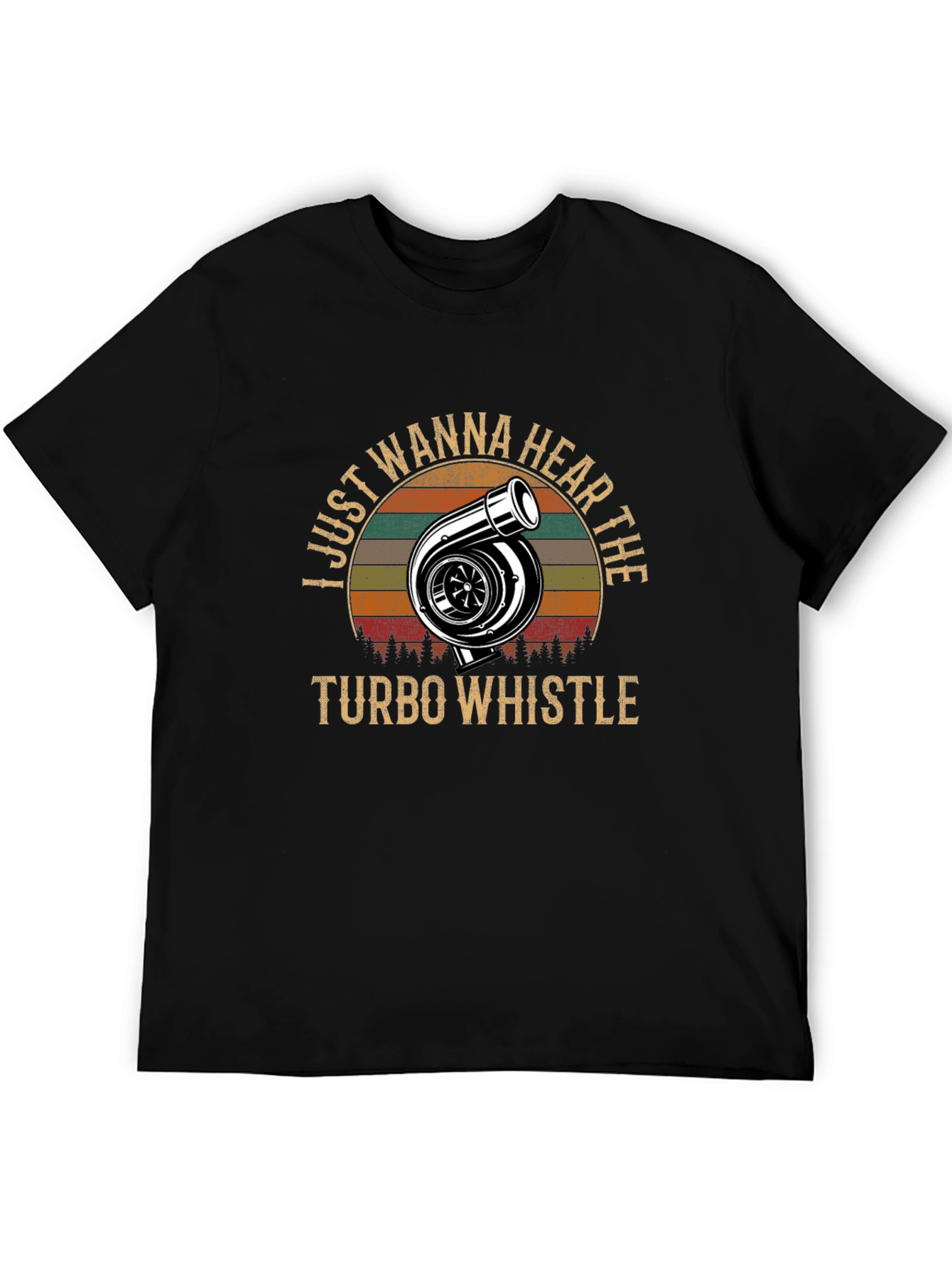 Turbo Whistle T-Shirt: Car Enthusiast Tee