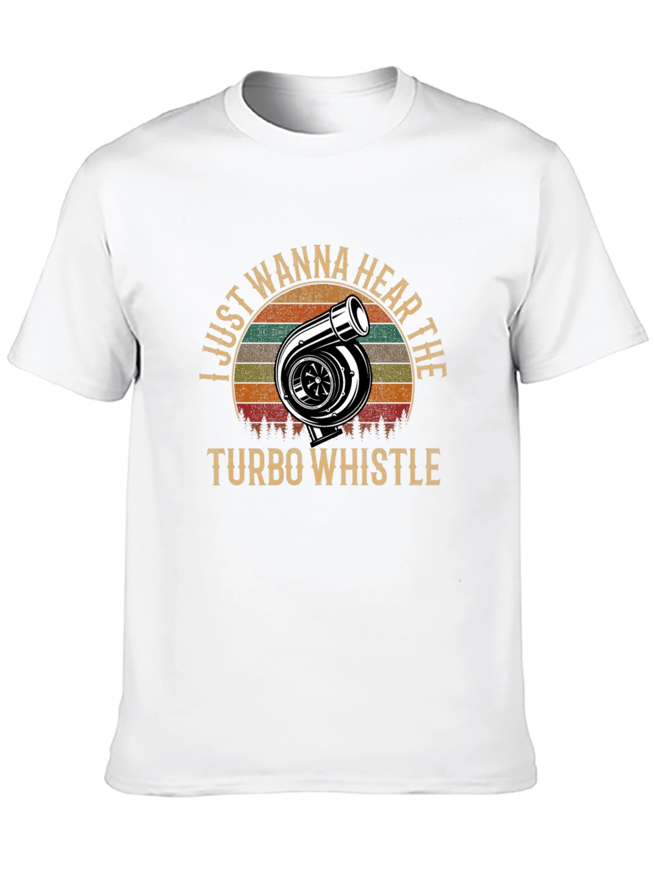 Turbo Whistle T-Shirt: Car Enthusiast Tee
