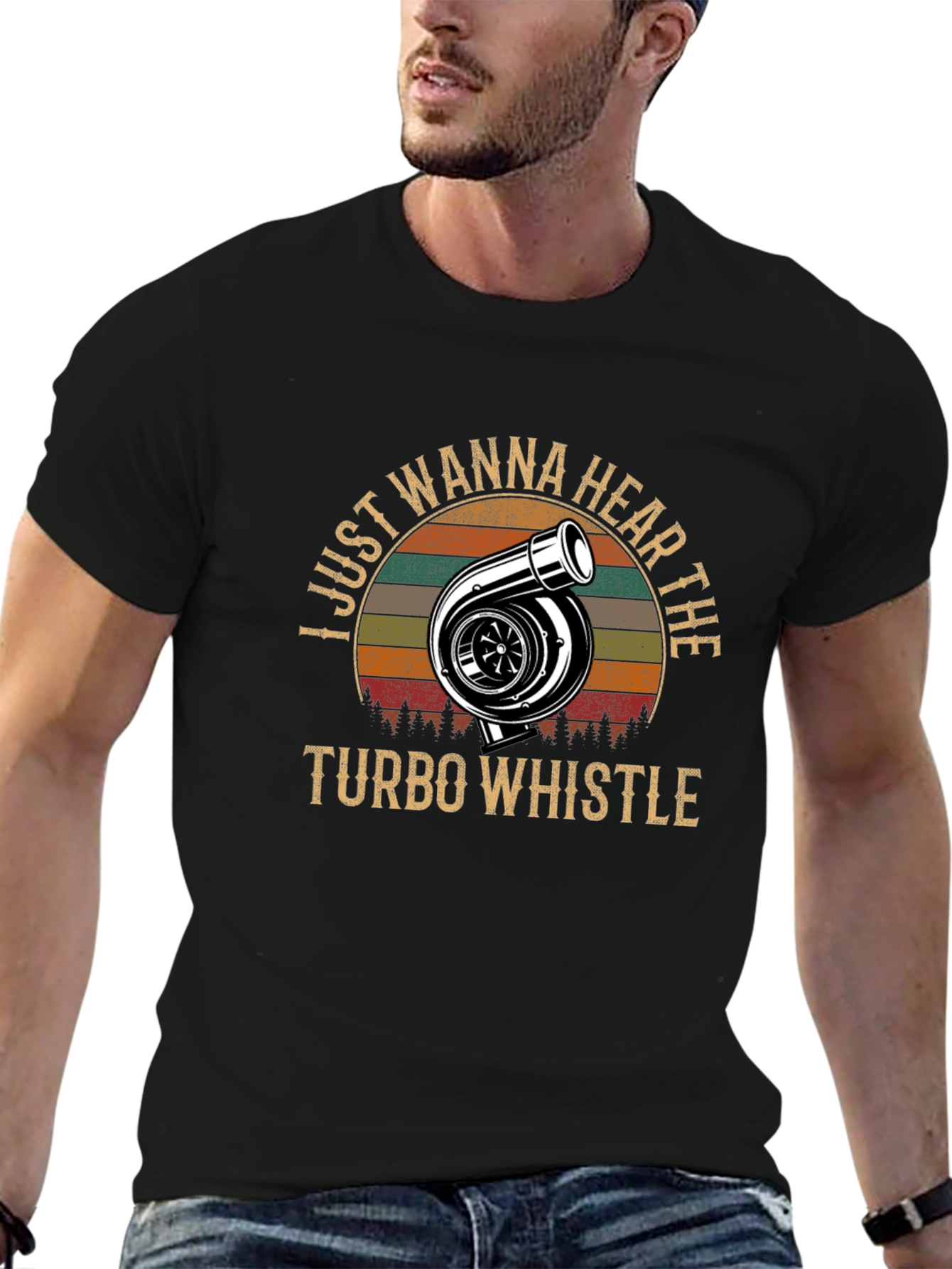 Turbo Whistle T-Shirt: Car Enthusiast Tee