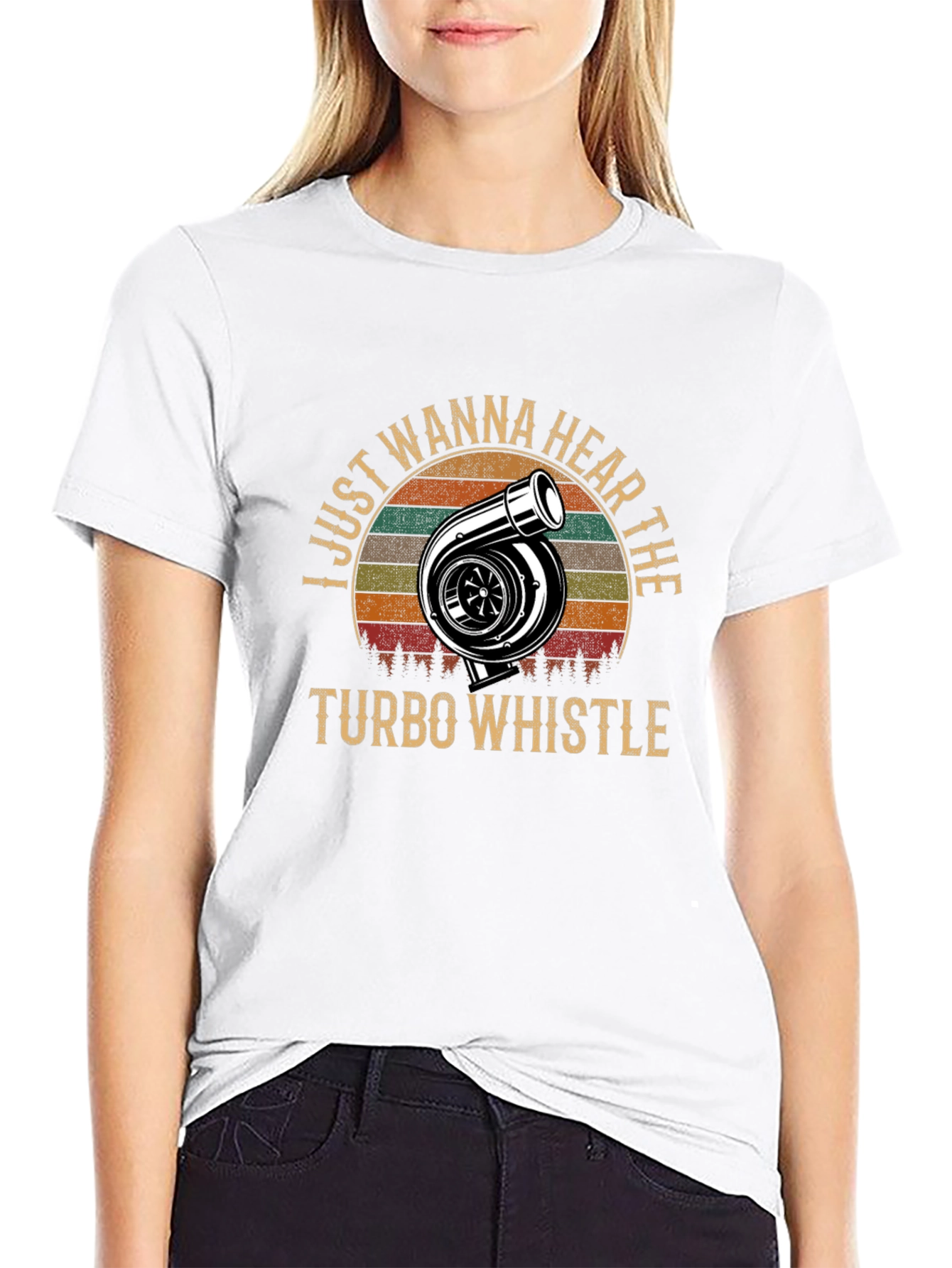 Turbo Whistle T-Shirt: Car Enthusiast Tee