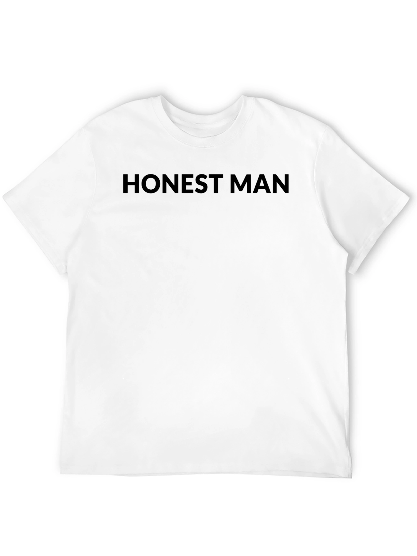 Honest Man Graphic Tee - Classic Black