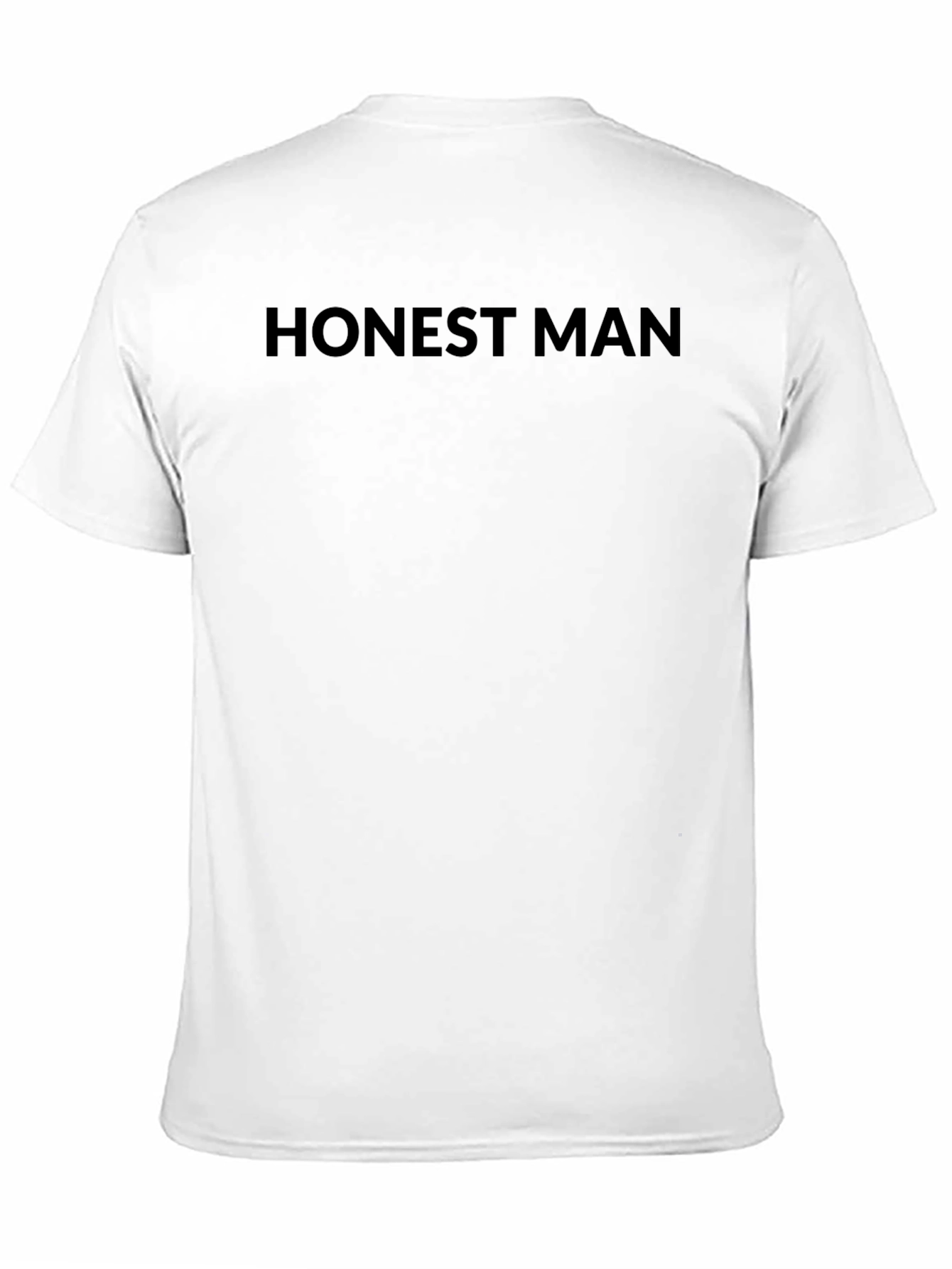Honest Man Graphic Tee - Classic Black