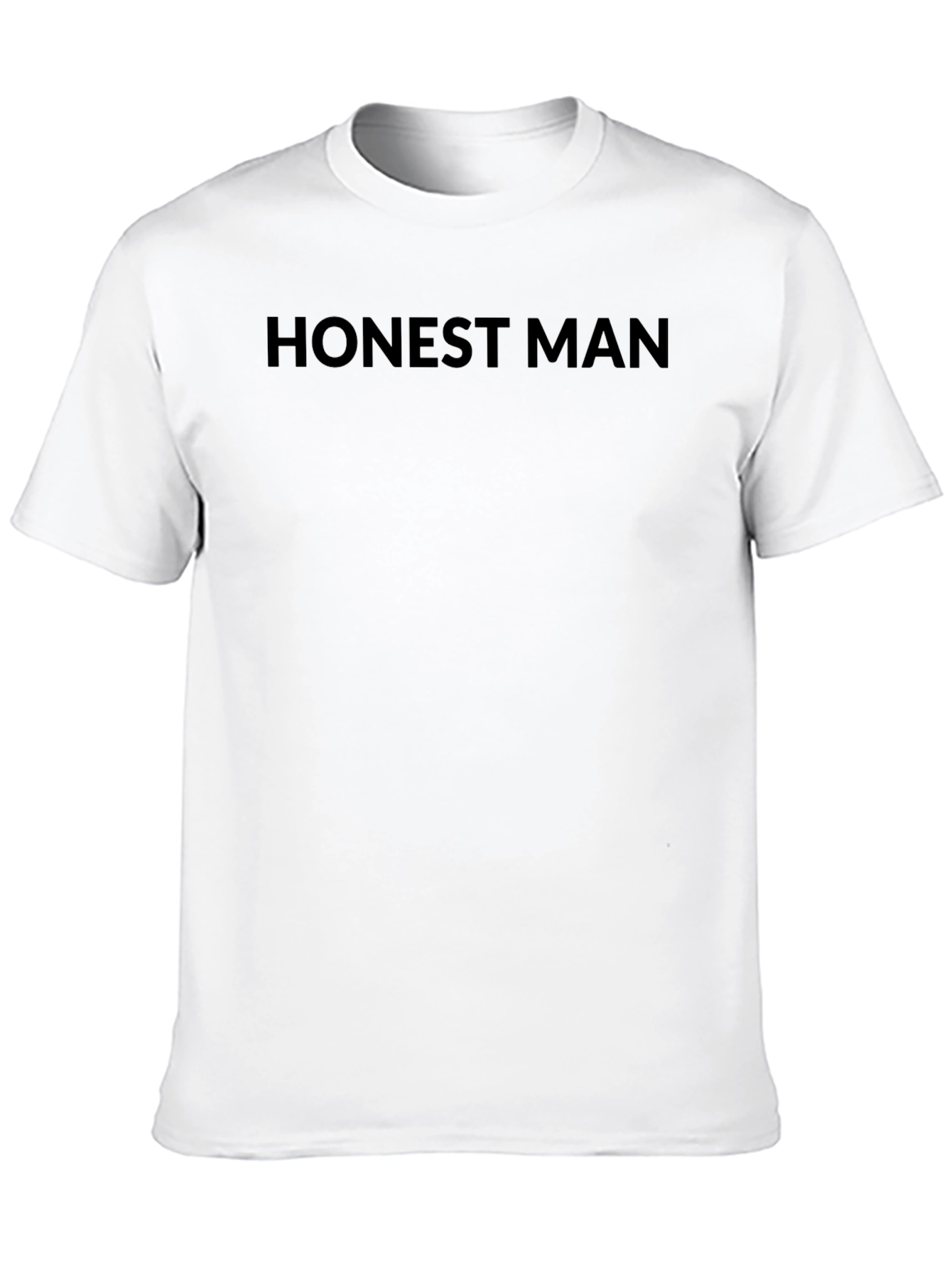 Honest Man Graphic Tee - Classic Black