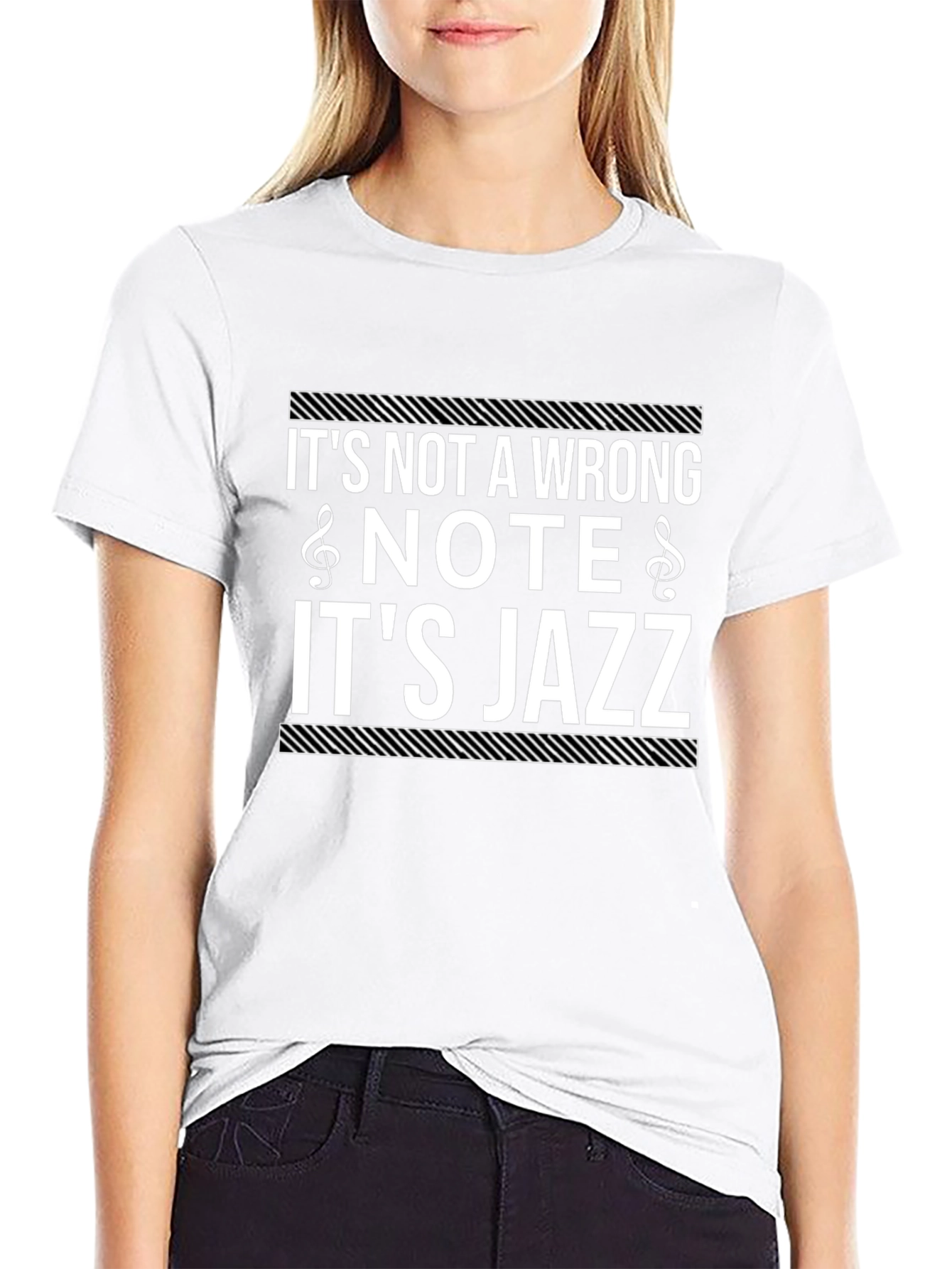 Its Not a Wrong Note Its Jazz T-Shirt