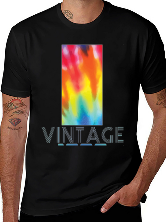 Vintage Tie-Dye Graphic Tee