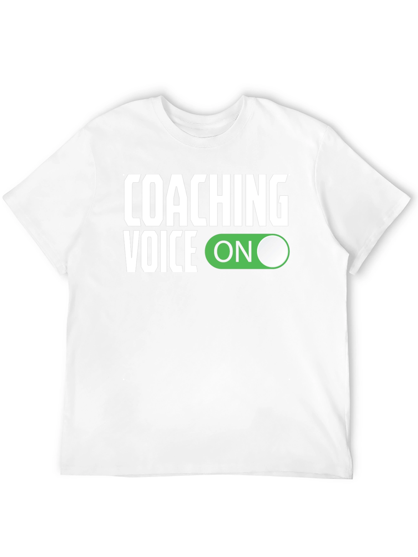 Coaching Voice ON Graphic T-Shirt