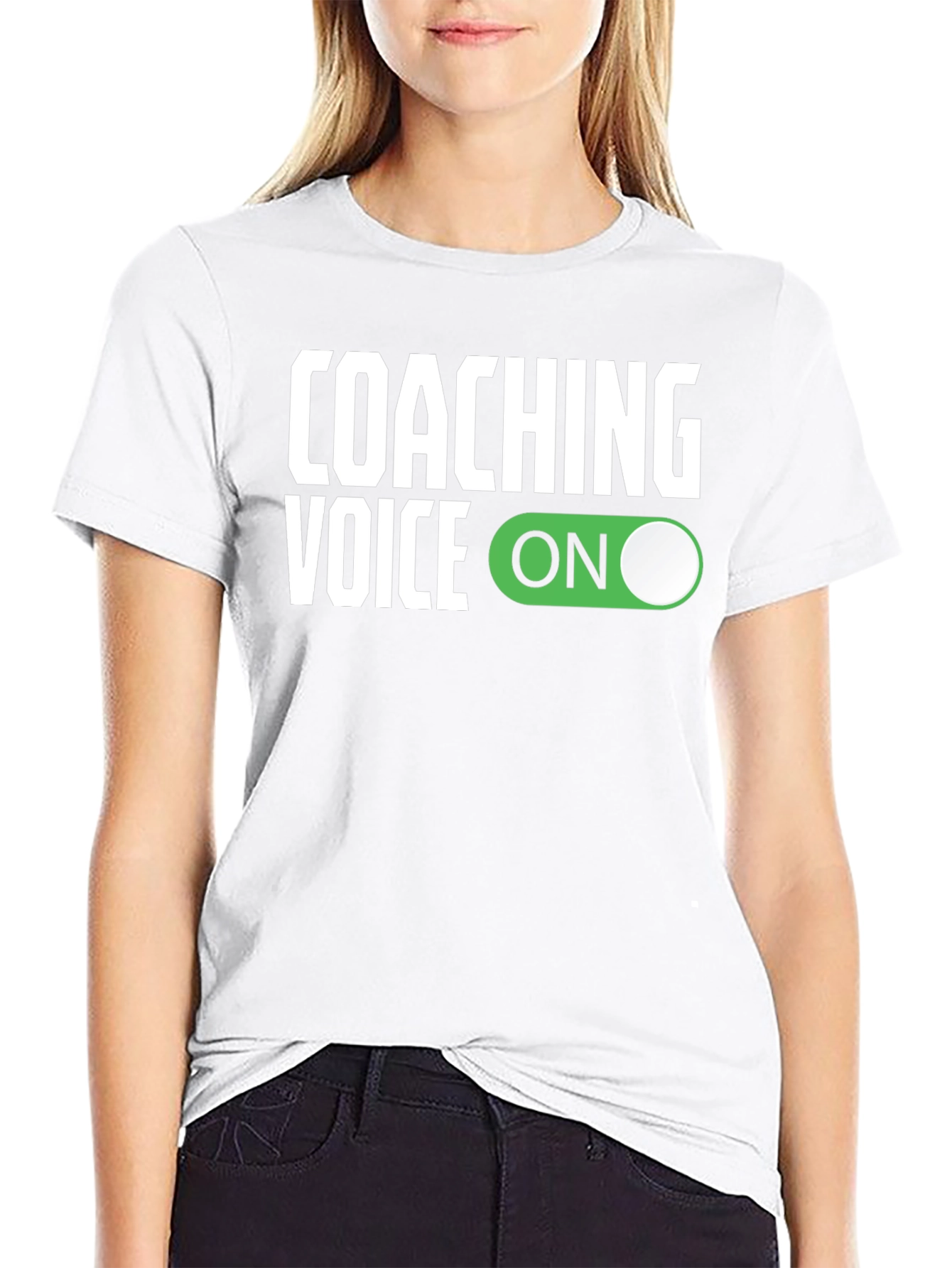 Coaching Voice ON Graphic T-Shirt