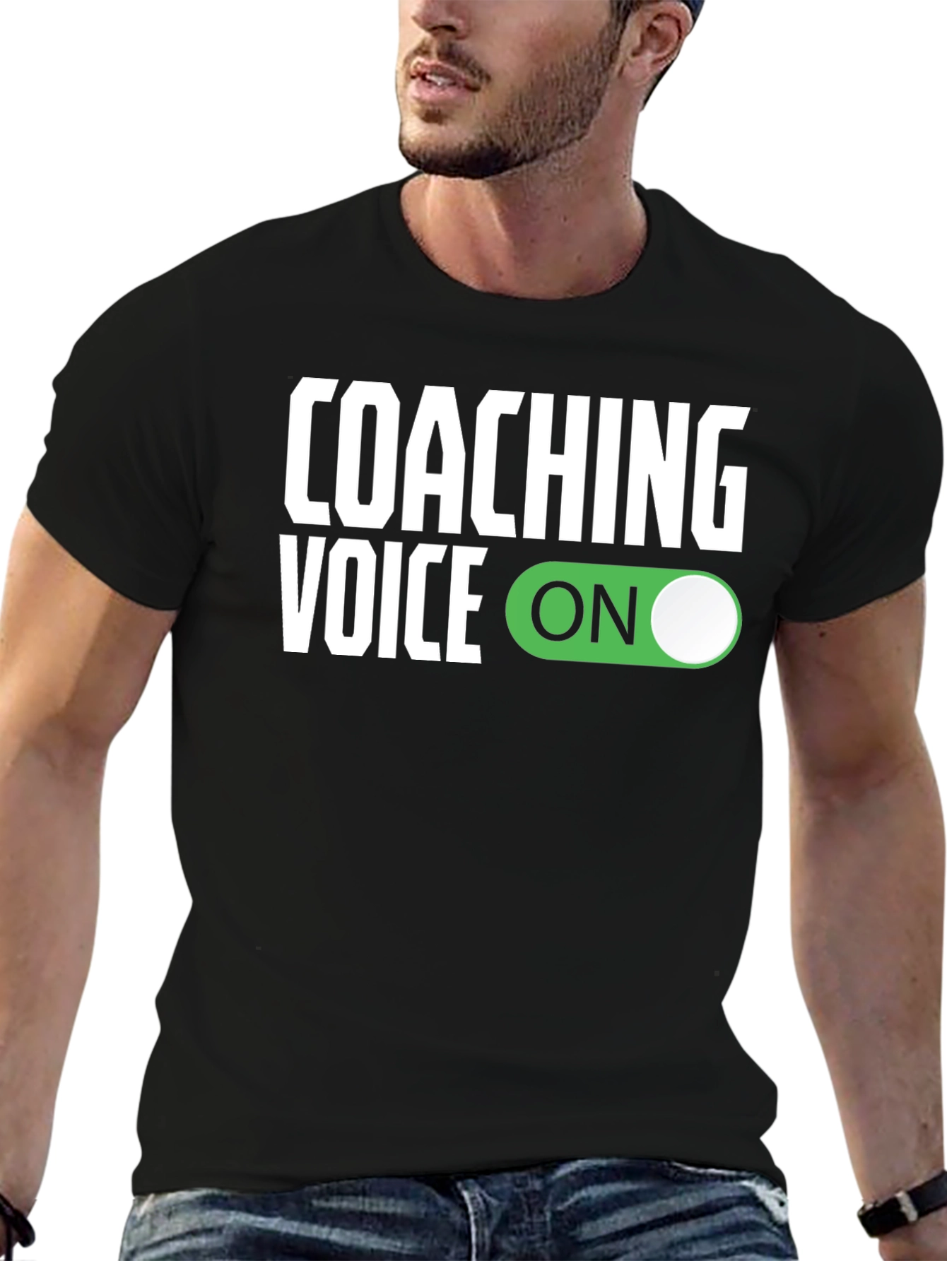 Coaching Voice ON Graphic T-Shirt