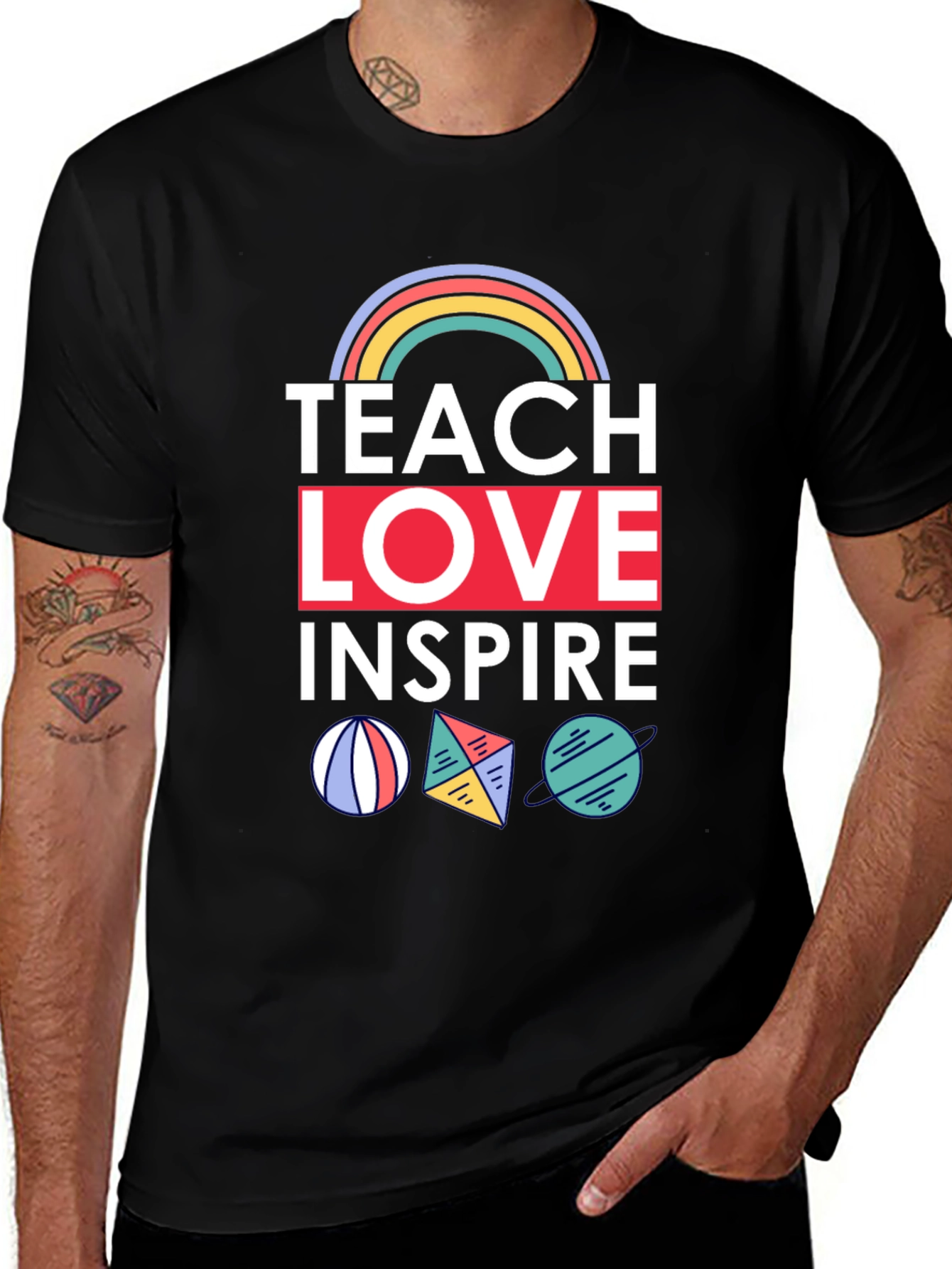 Teach Love Inspire Graphic Tee