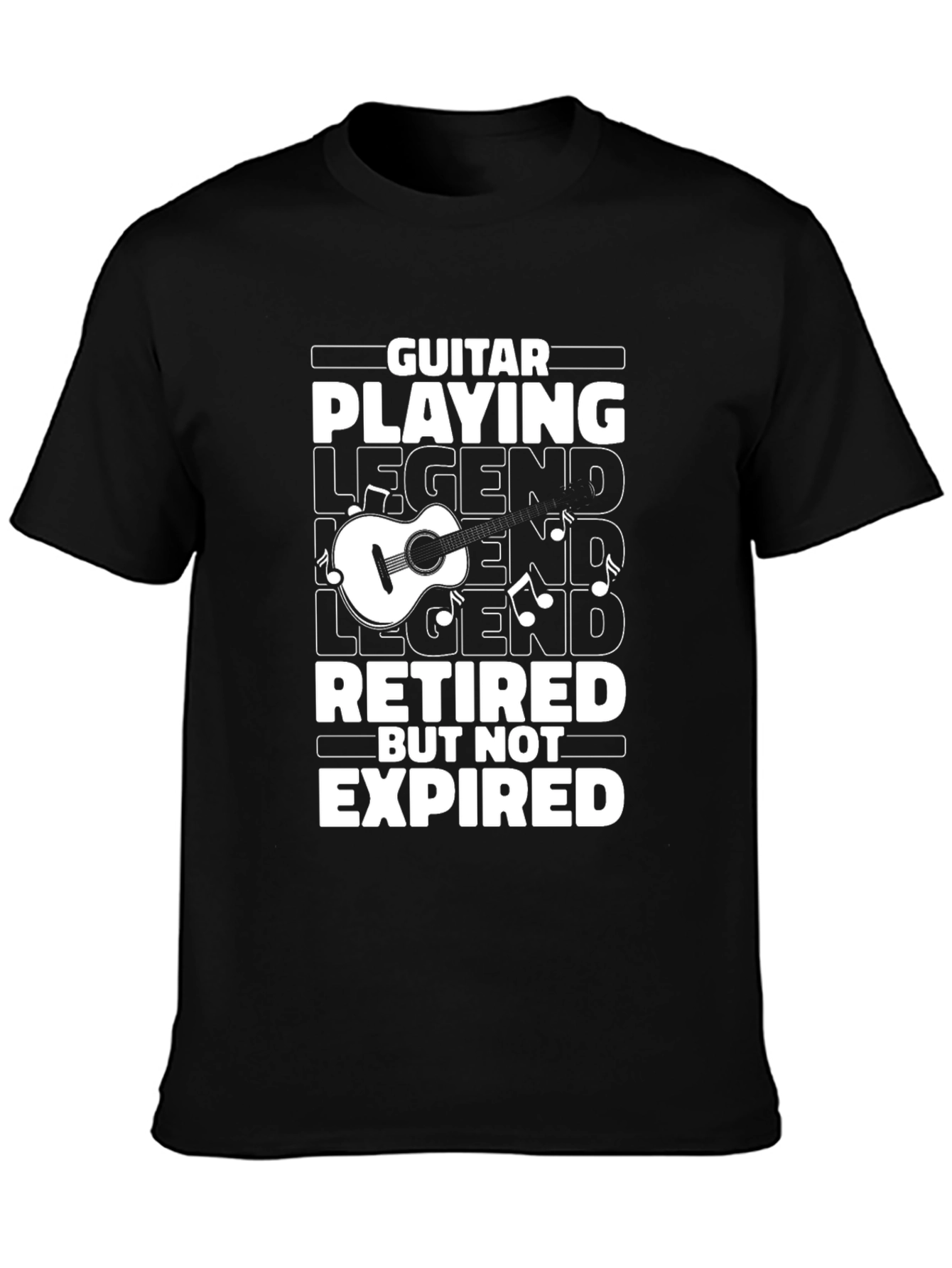 Guitar Playing Legend Retired T-Shirt