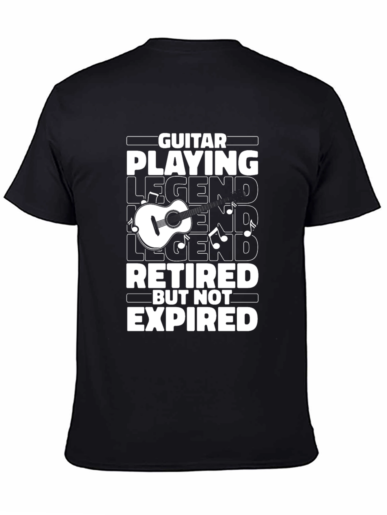 Guitar Playing Legend Retired T-Shirt