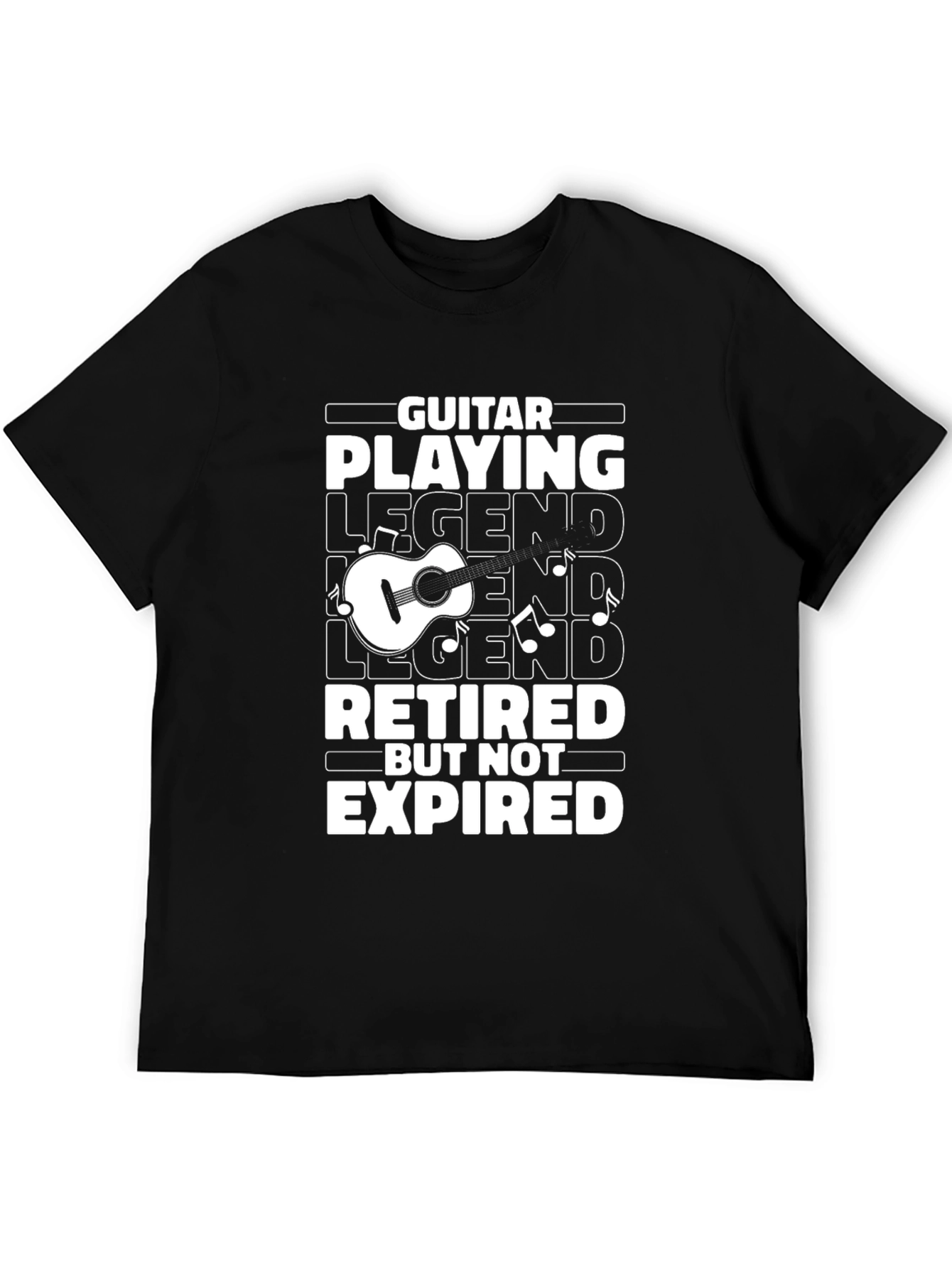 Guitar Playing Legend Retired T-Shirt