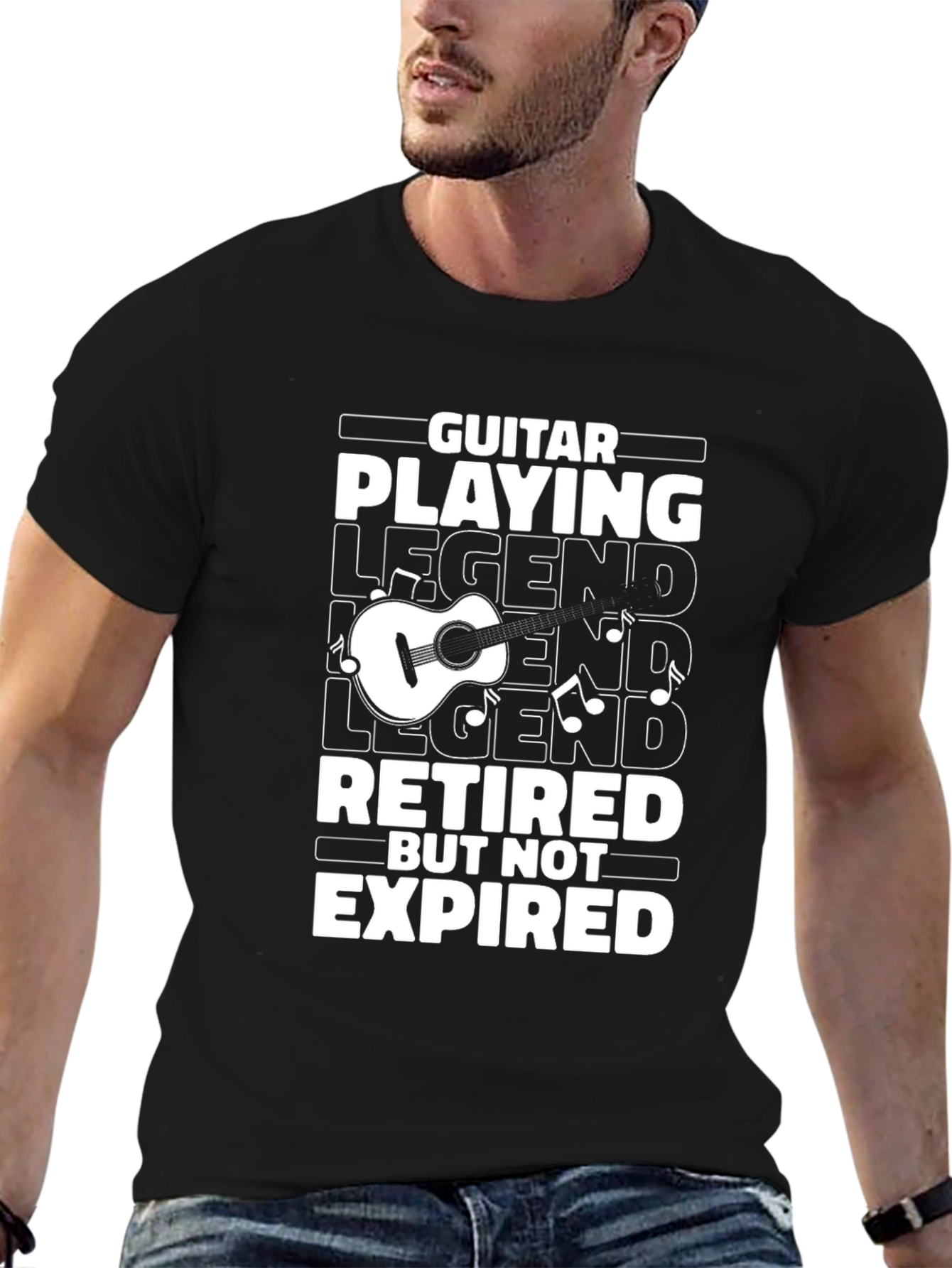 Guitar Playing Legend Retired T-Shirt