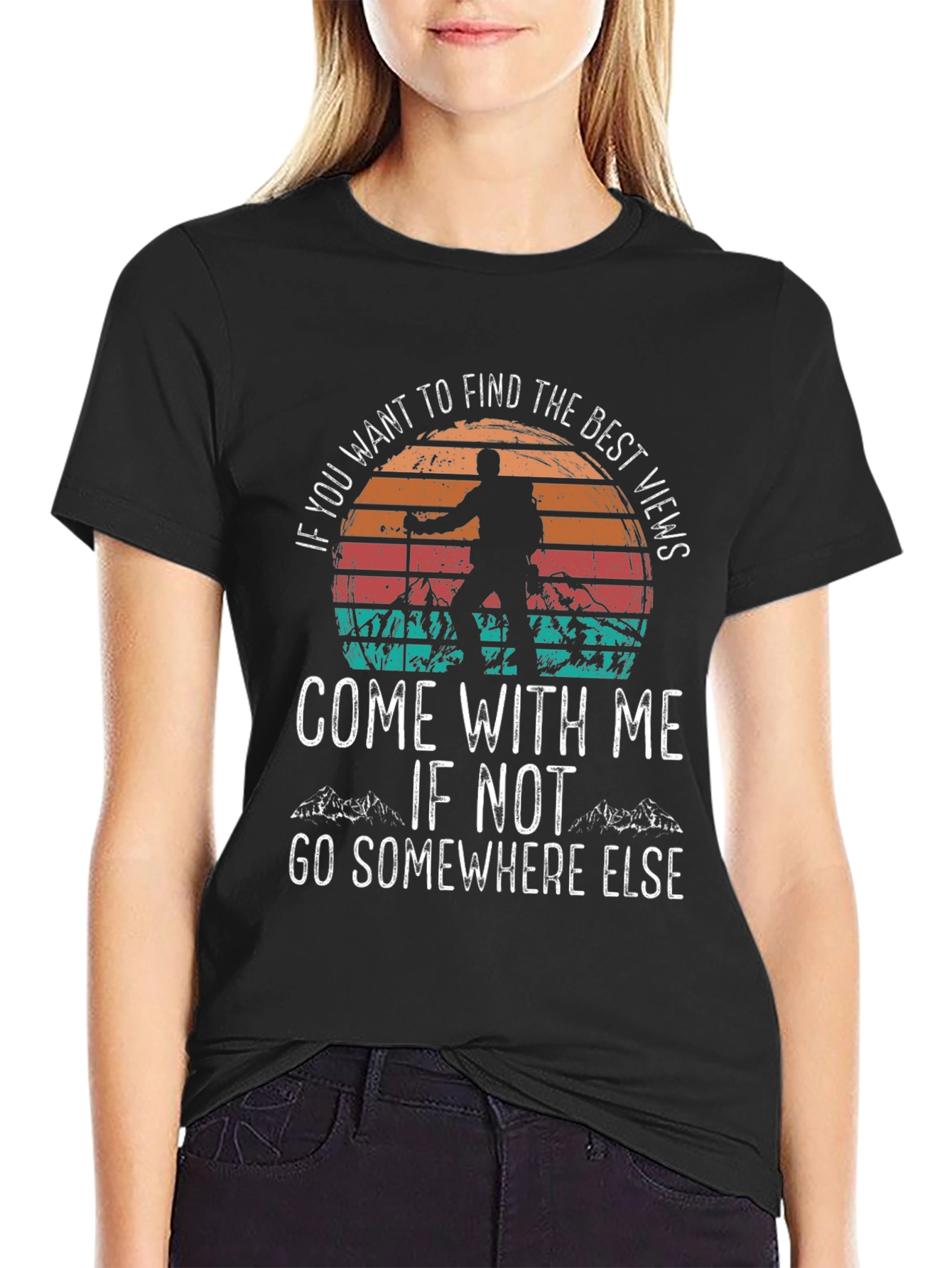Hiking Adventure T-Shirt: Find the Best Views with Me!