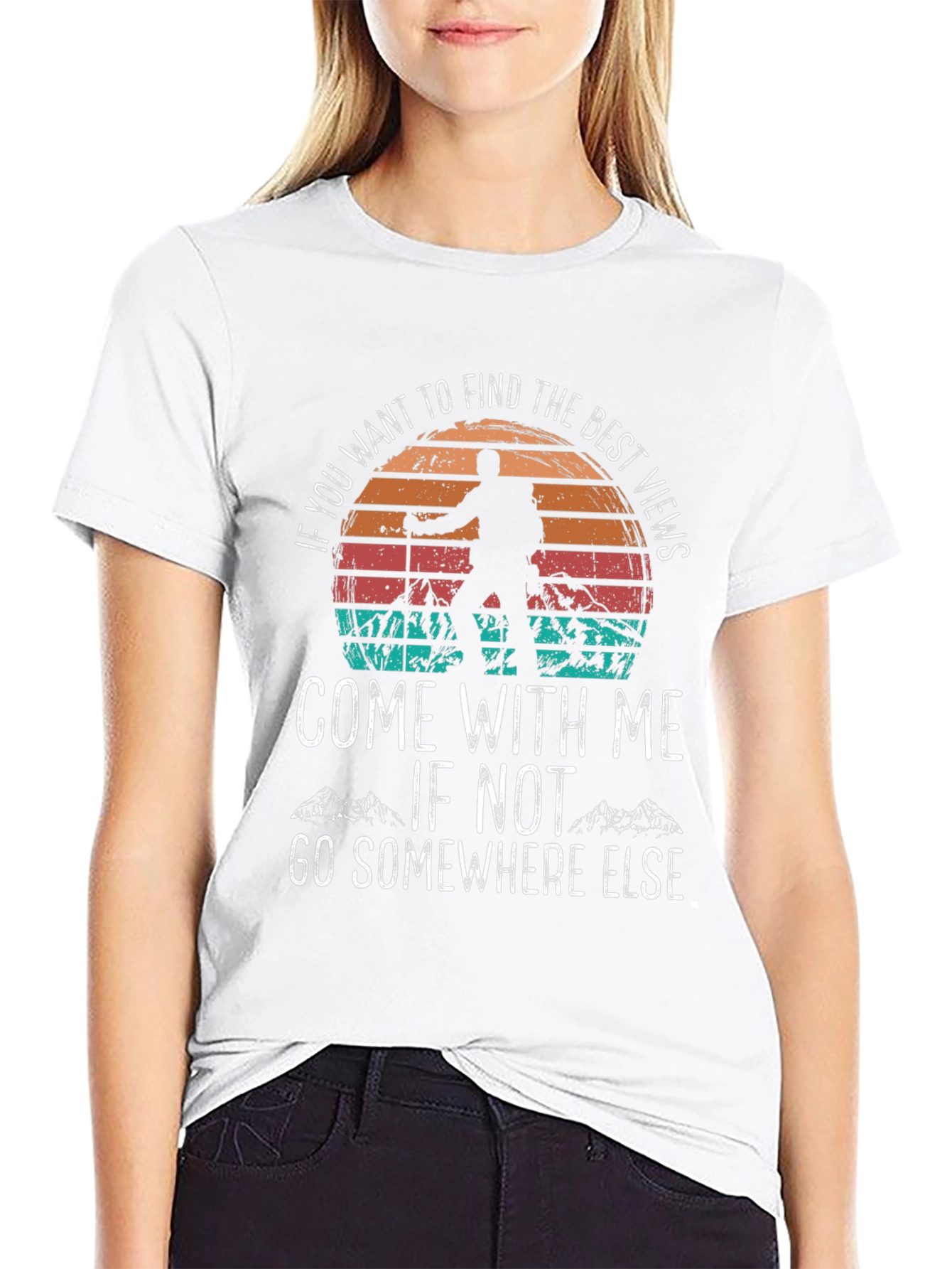 Hiking Adventure T-Shirt: Find the Best Views with Me!