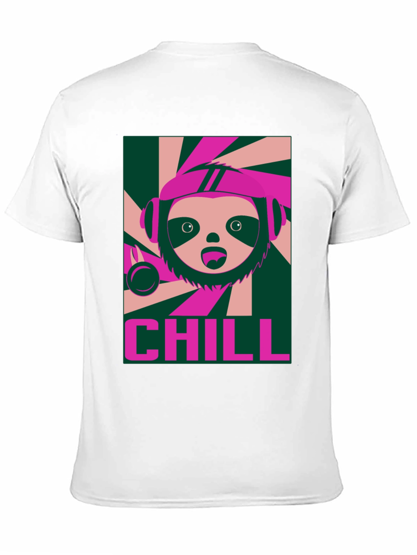 Chill Sloth Graphic Tee - Relaxed Vibe
