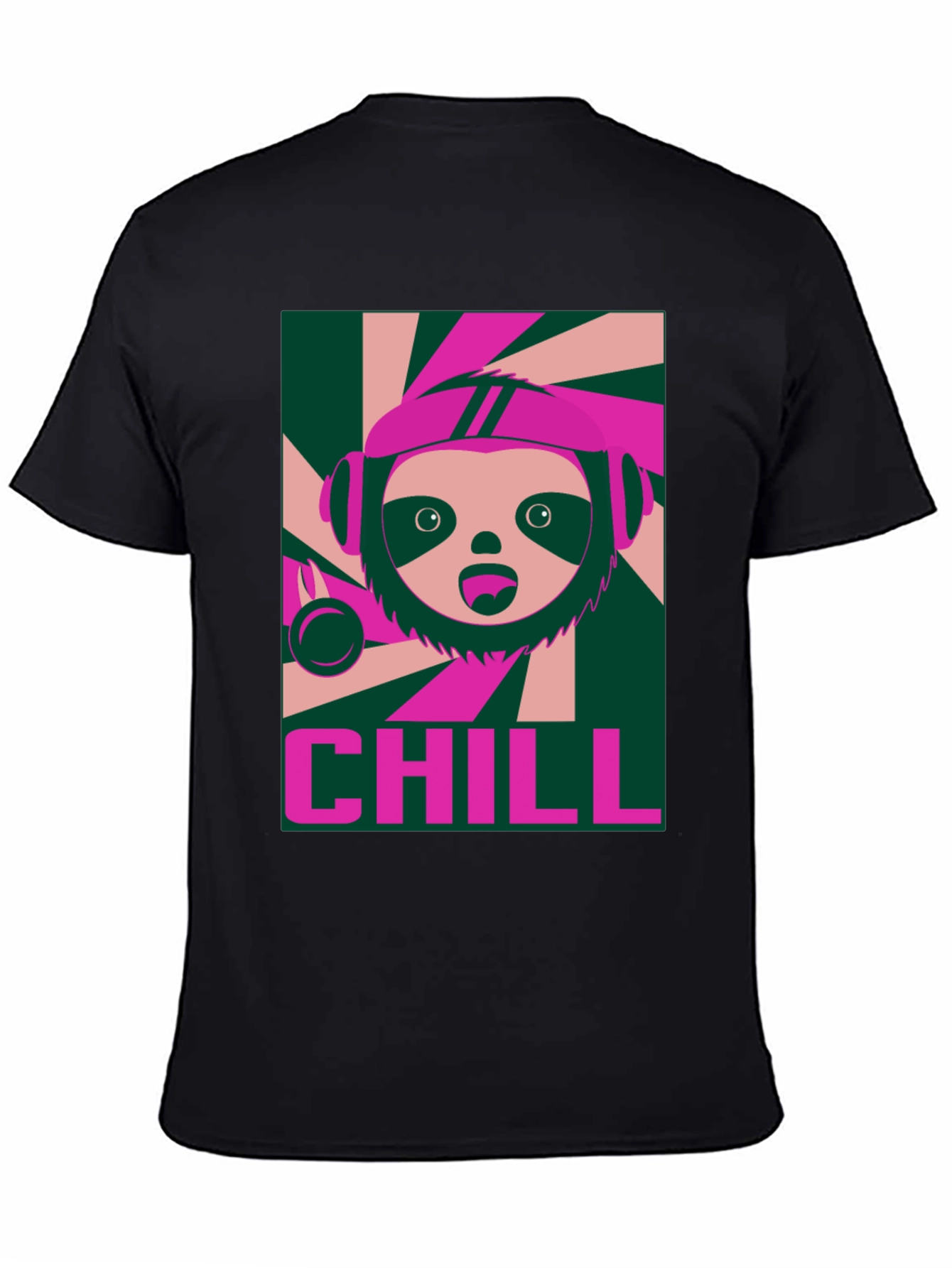 Chill Sloth Graphic Tee - Relaxed Vibe